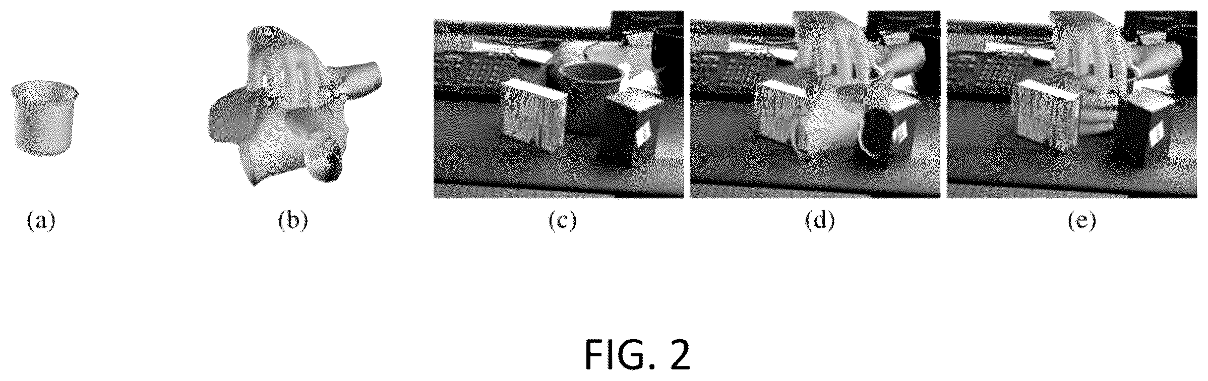 Patent US12377549 Figure 2 – System and method for determining a grasping hand model