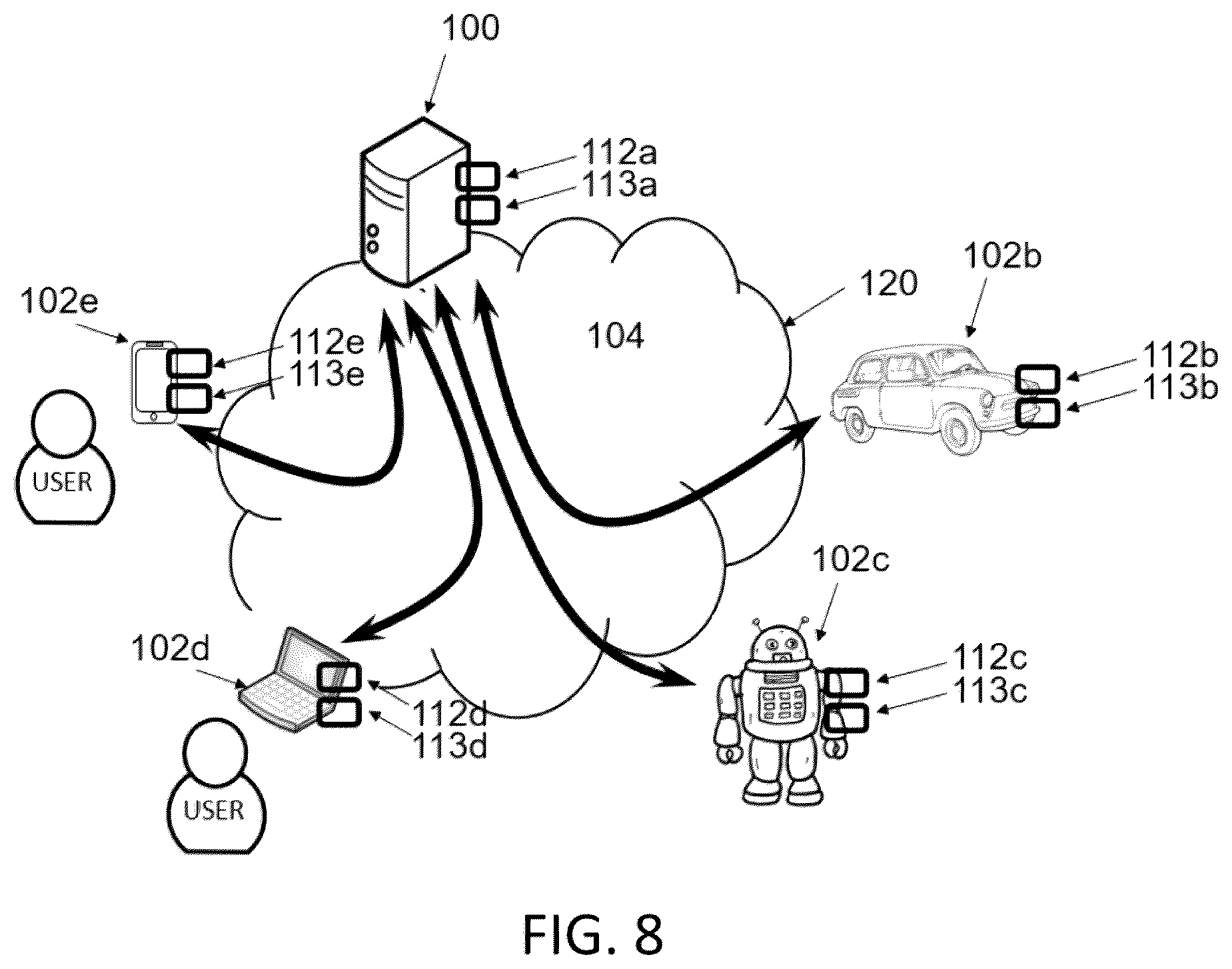 Patent US12377549 Figure 8 – System and method for determining a grasping hand model