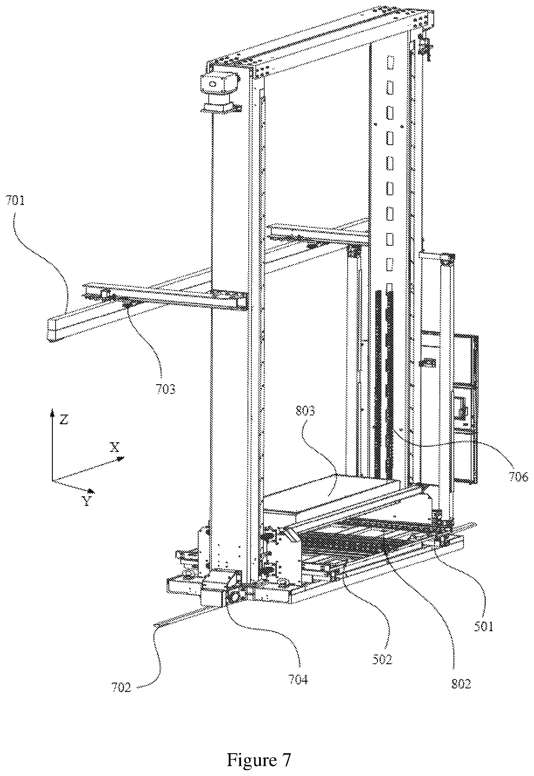 Patent US12377550 Figure 4 – Visual positioning system, battery swapping device, and battery swapping control method