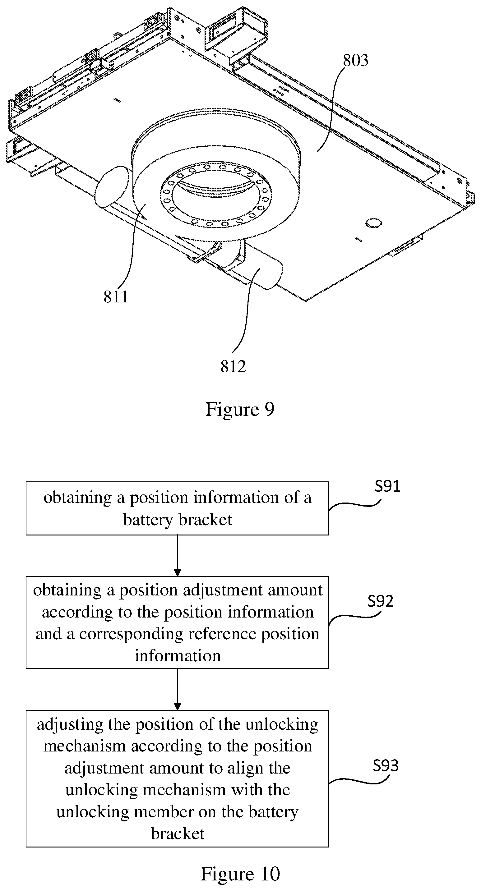 Patent US12377550 Figure 6 – Visual positioning system, battery swapping device, and battery swapping control method