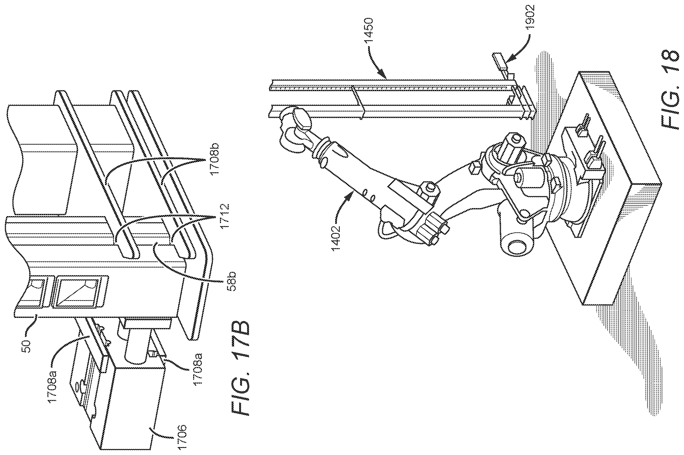 Patent US12377556 Figure 13 – Pickup and laydown station systems for grow tower production