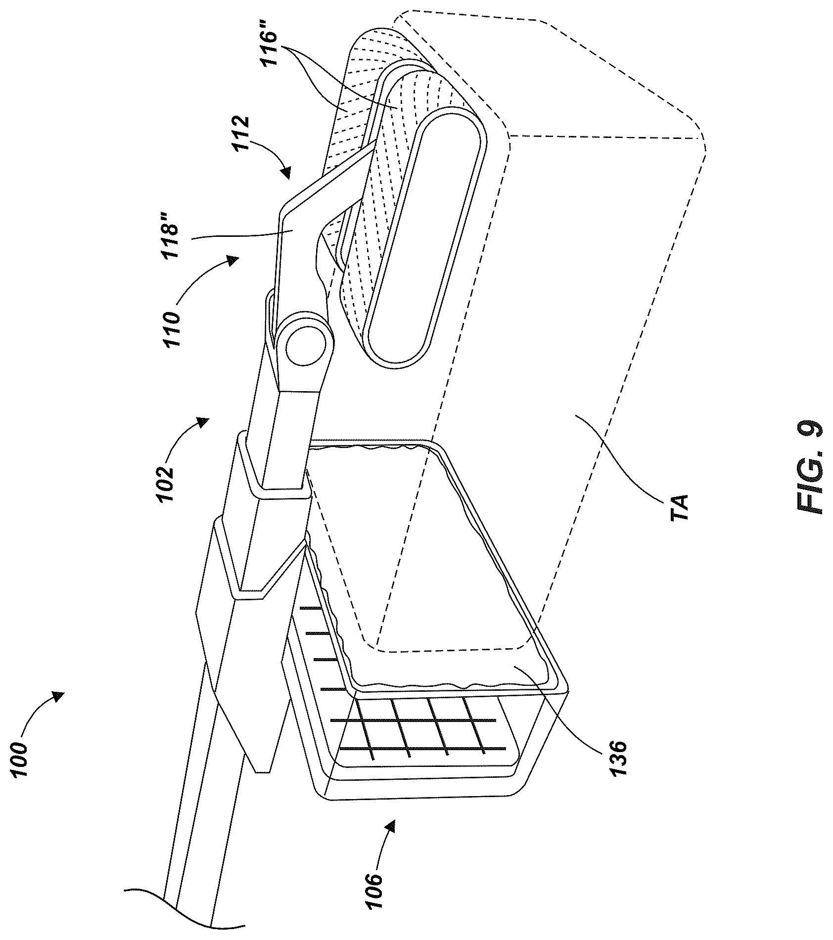 Patent US12377557 Figure 13 – Robotic article handling end effector with capture device having a compliant material