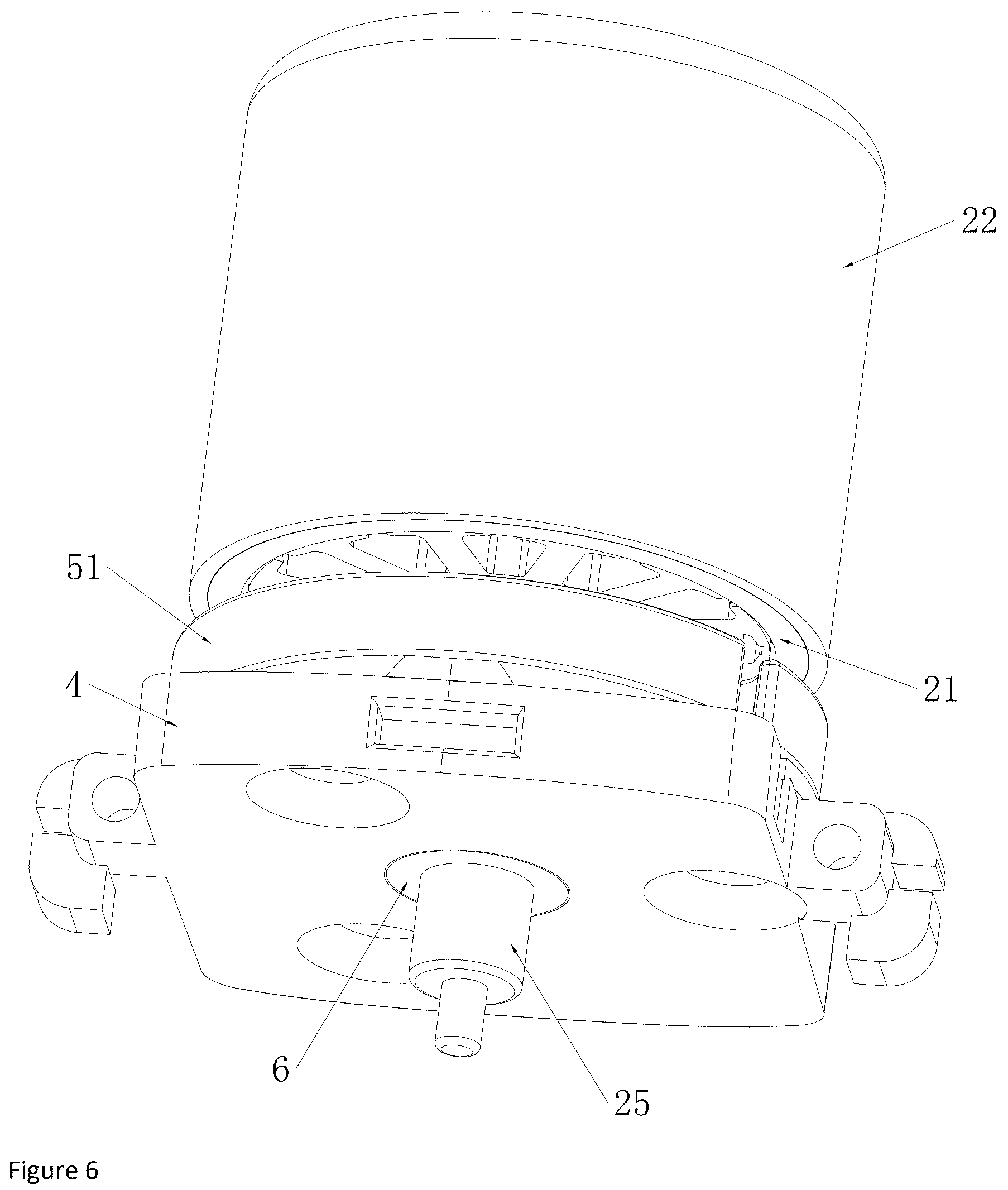Patent US12377560 Figure 6 – Electric hair clipper