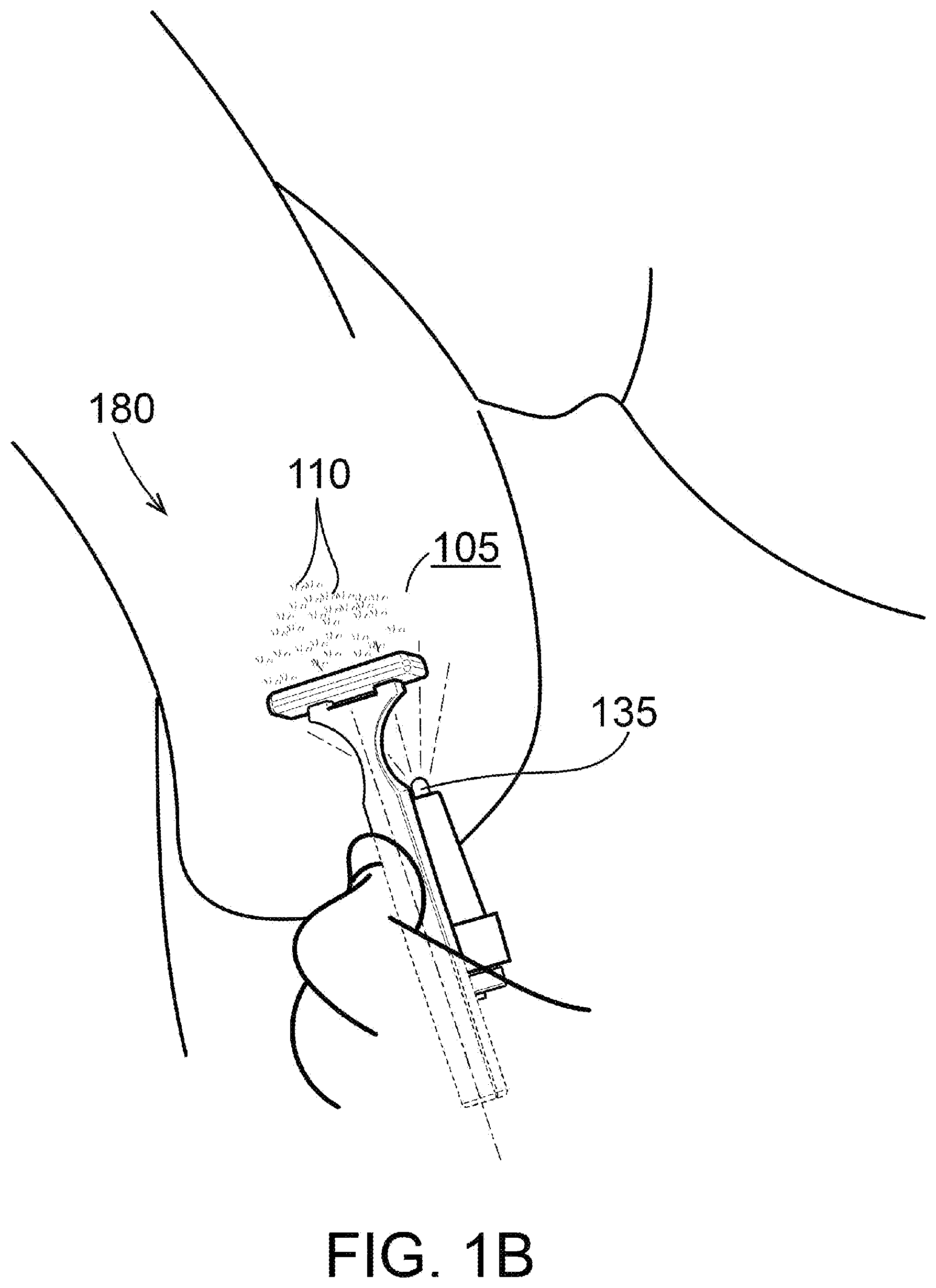Patent US12377562 Figure 2 – Lamp module for detachable attachment to shaving razor