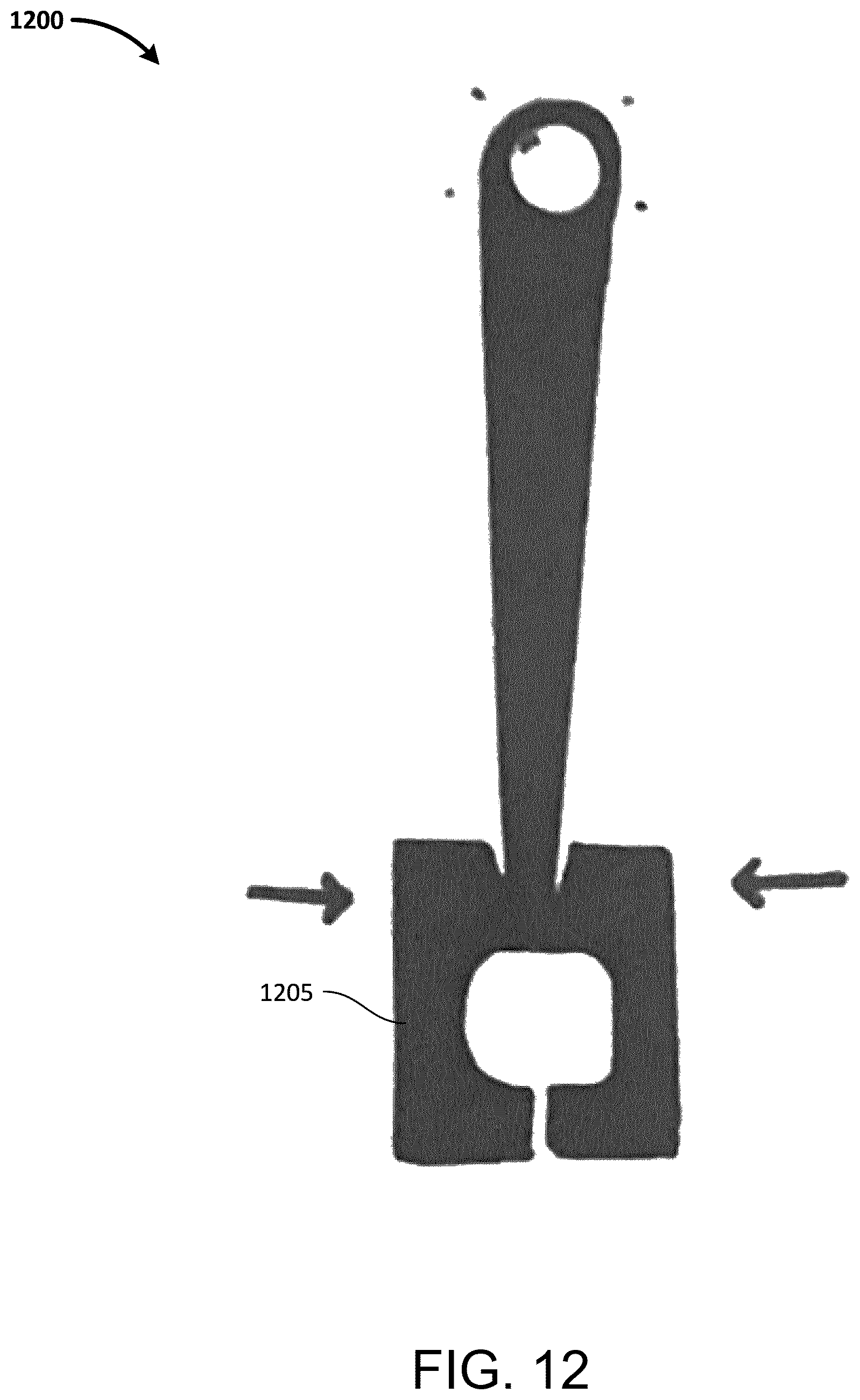Patent US12377562 Figure 13 – Lamp module for detachable attachment to shaving razor