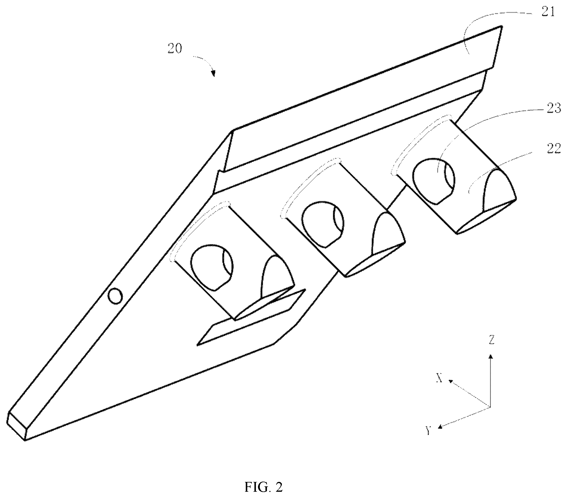 Patent US12377568 Figure 2 – Cutter holder for microtome