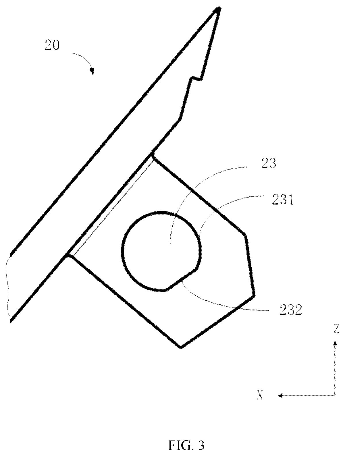 Patent US12377568 Figure 3 – Cutter holder for microtome