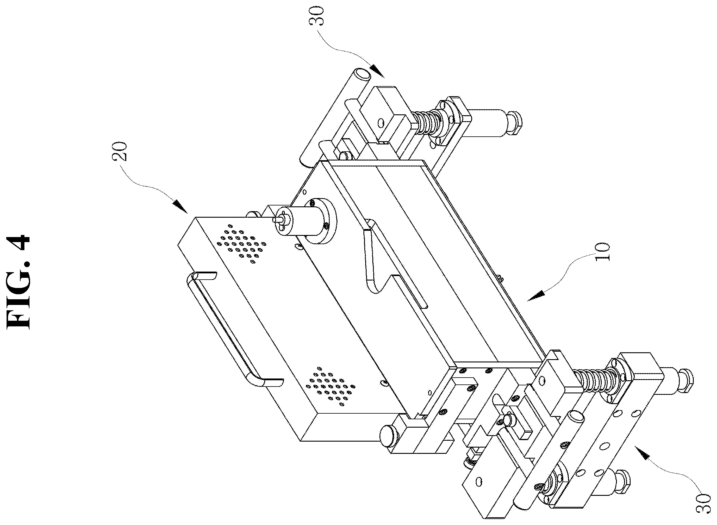 Patent US12377583 Figure 4 – Automatic gel ribbon thickness adjustment device