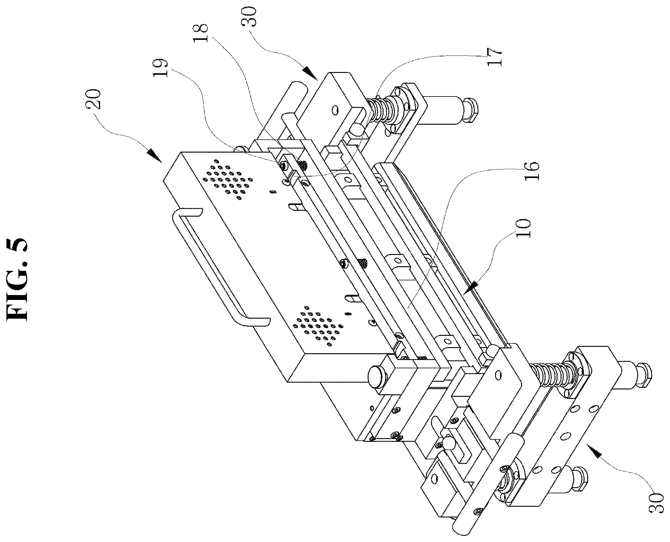 Patent US12377583 Figure 5 – Automatic gel ribbon thickness adjustment device