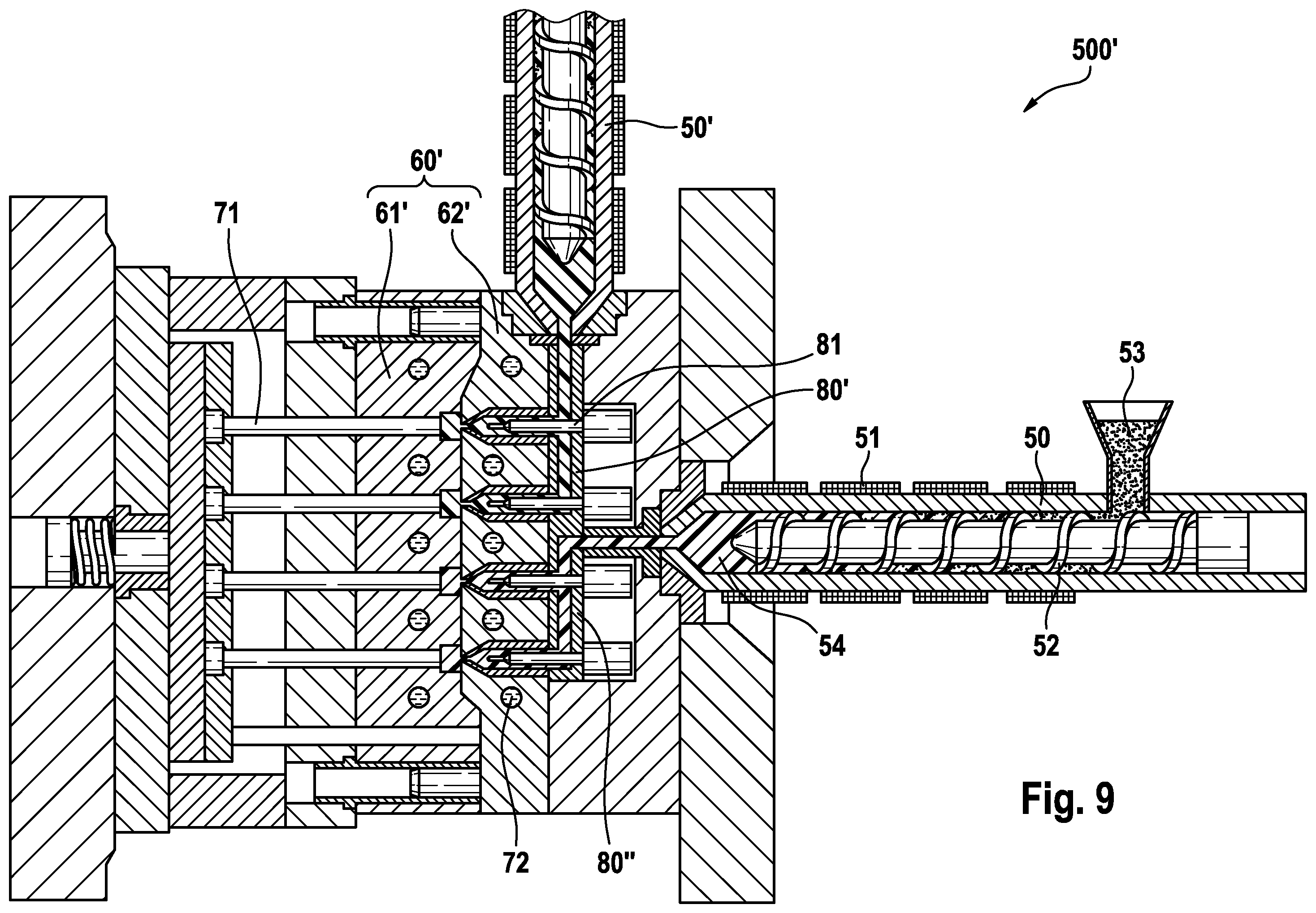 Patent US12377585 Figure 7 – Method for producing an optical element from plastic