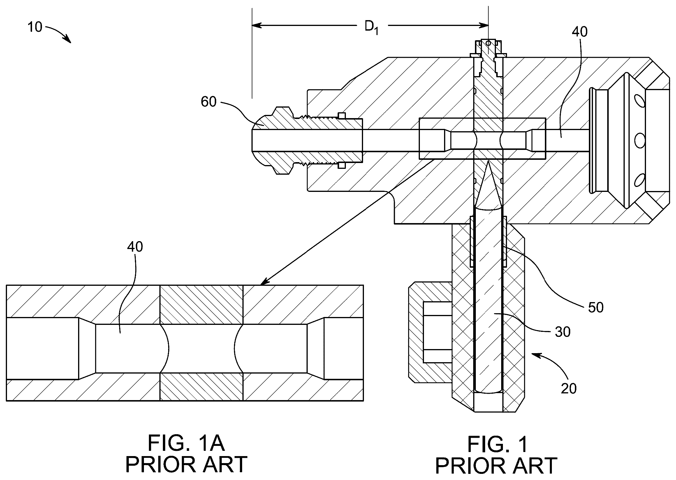 Patent US12377587 Figure 1 – Shut-off nozzle for injection molding