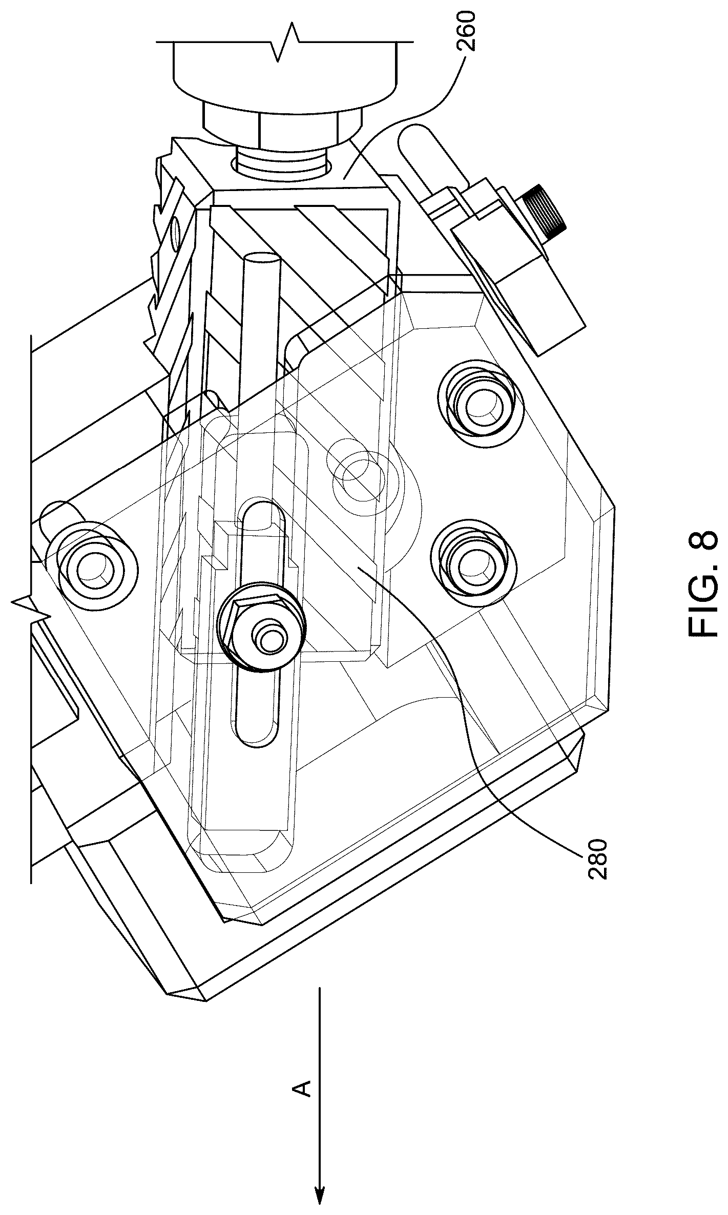 Patent US12377587 Figure 8 – Shut-off nozzle for injection molding