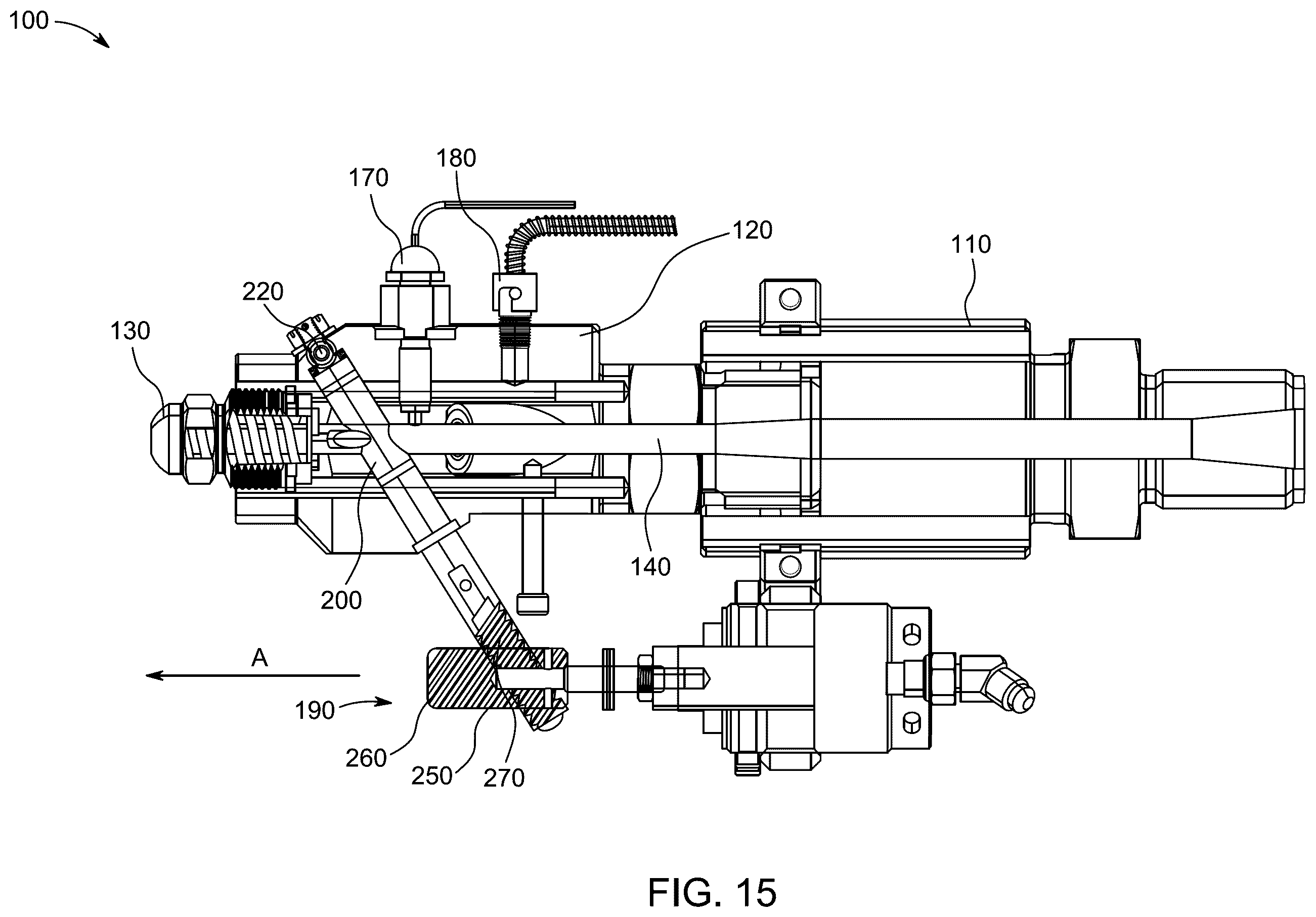 Patent US12377587 Figure 15 – Shut-off nozzle for injection molding