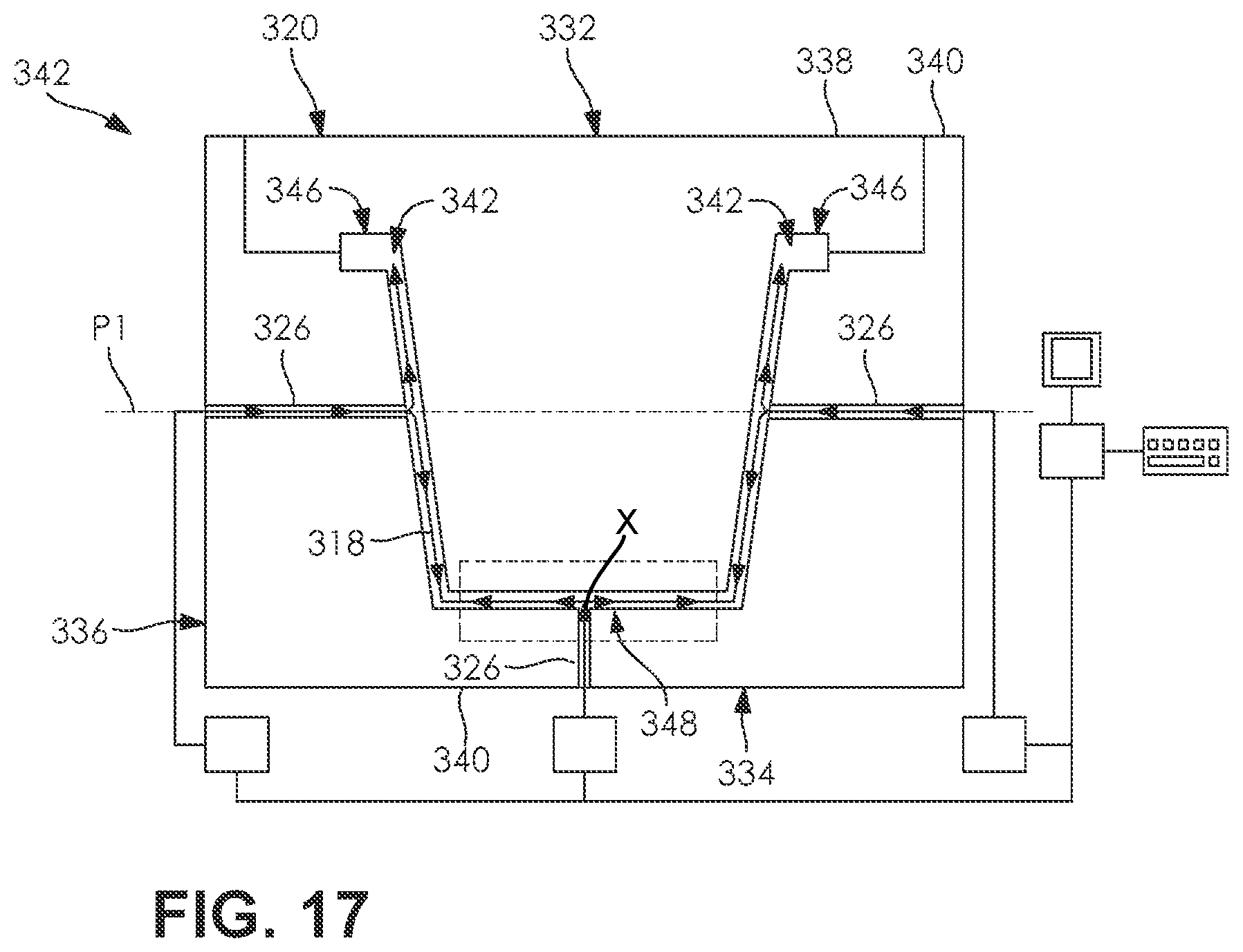 Patent US12377589 Figure 10 – Injection molding system, method, and tote manufactured therefrom