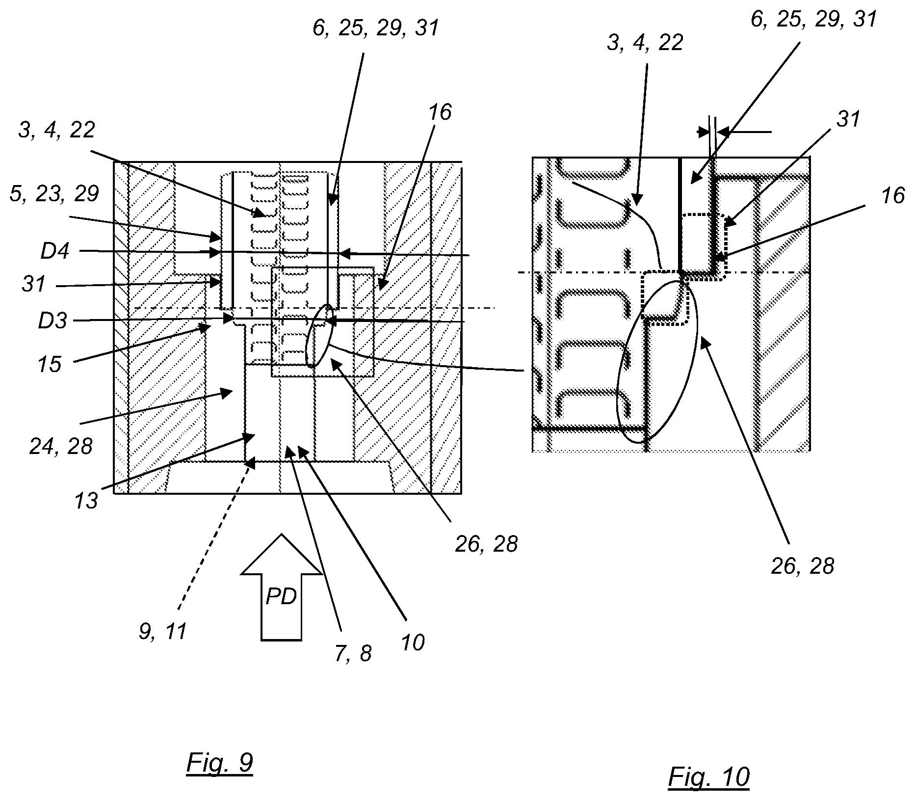 Patent US12377595 Figure 5 – Extrusion and/or pultrusion device and method