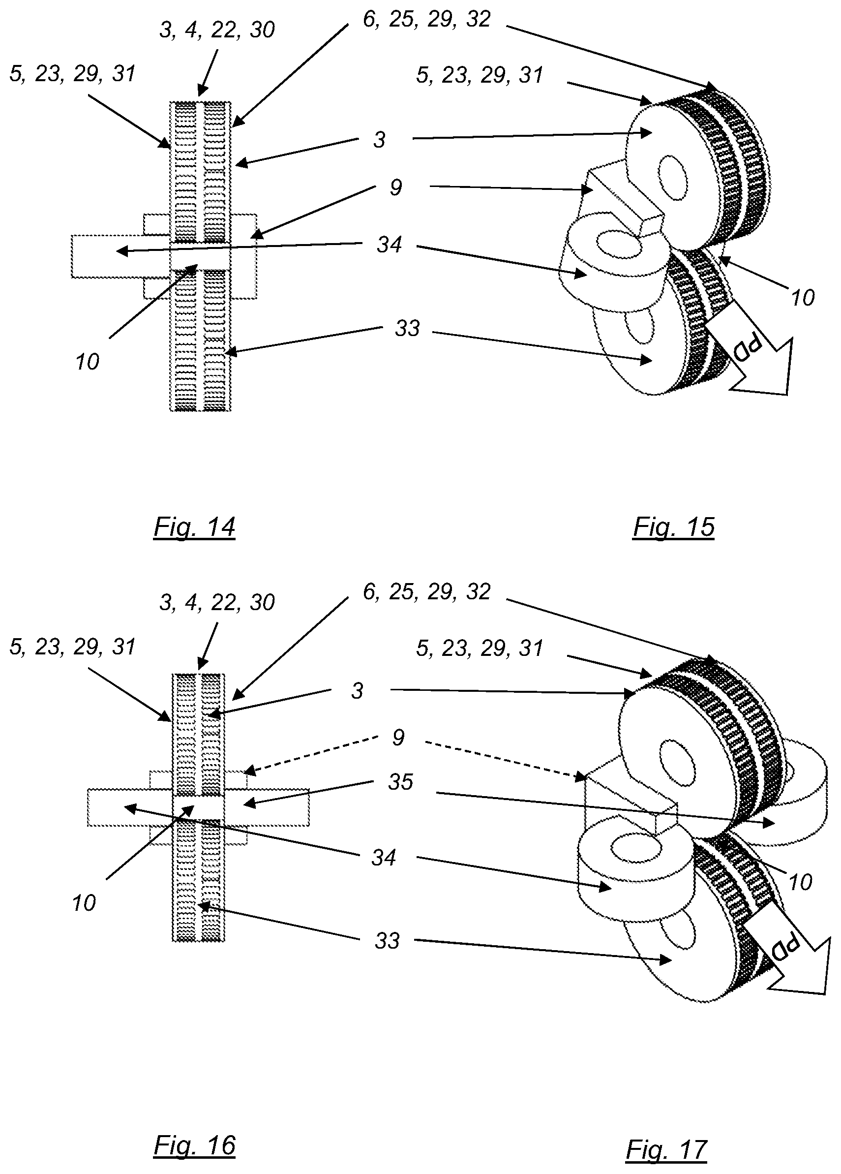 Patent US12377595 Figure 8 – Extrusion and/or pultrusion device and method