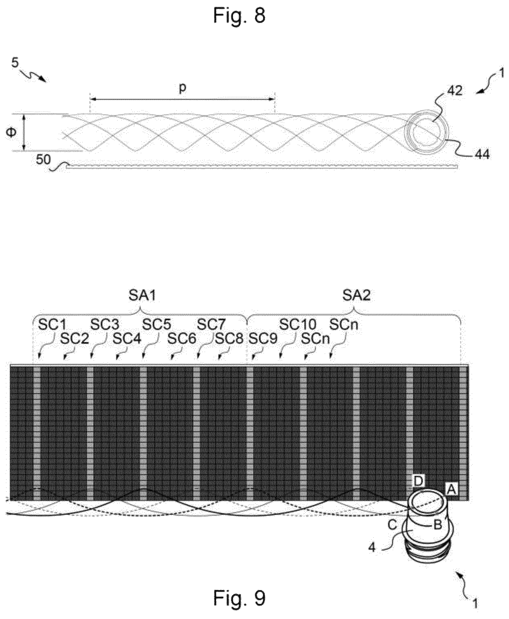 Patent US12377599 Figure 9 – Method for heating a preform and corresponding method for forming a container