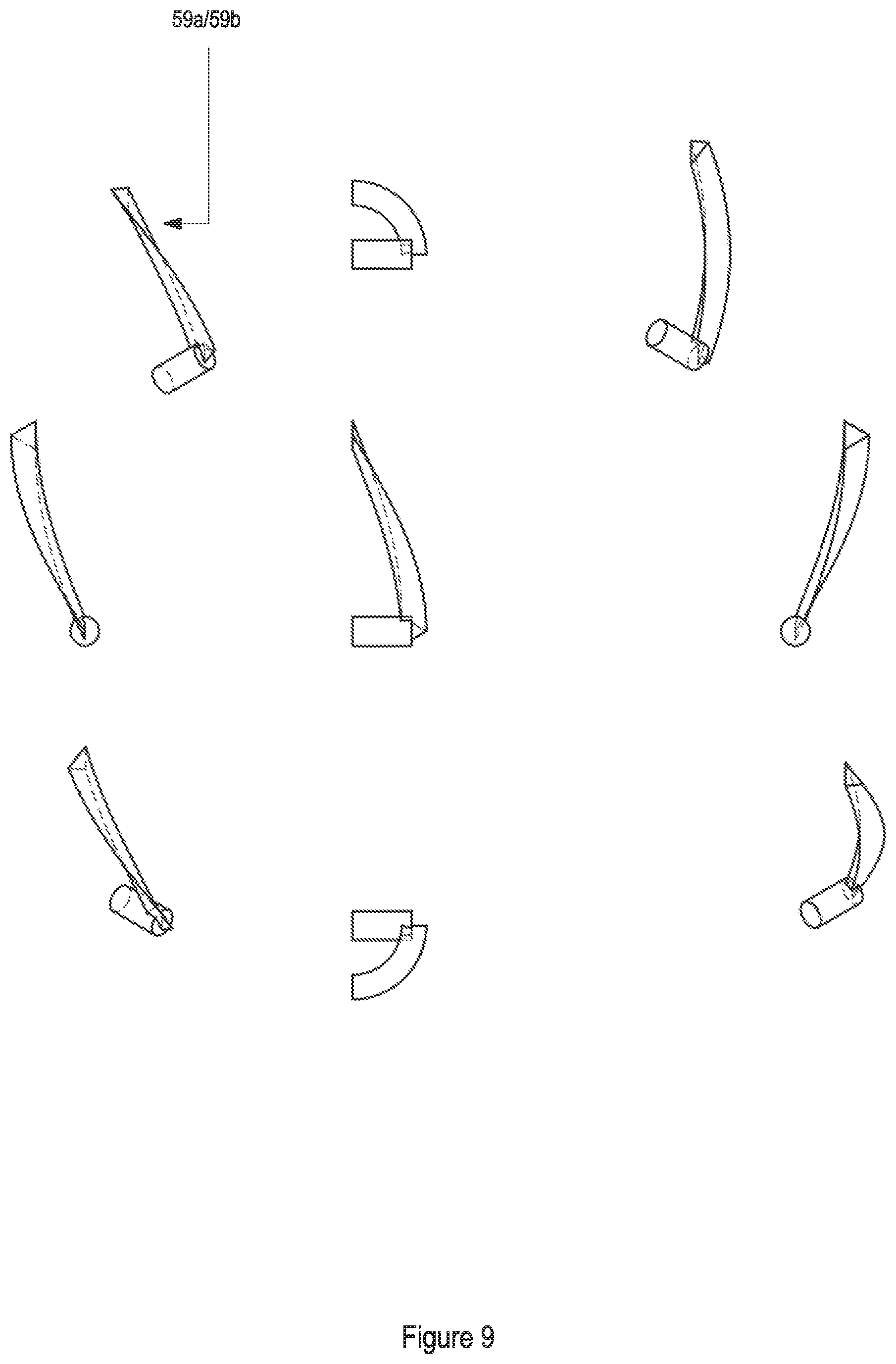 Patent US12377606 Figure 8 – Nozzle and system for three-dimensional ink printing