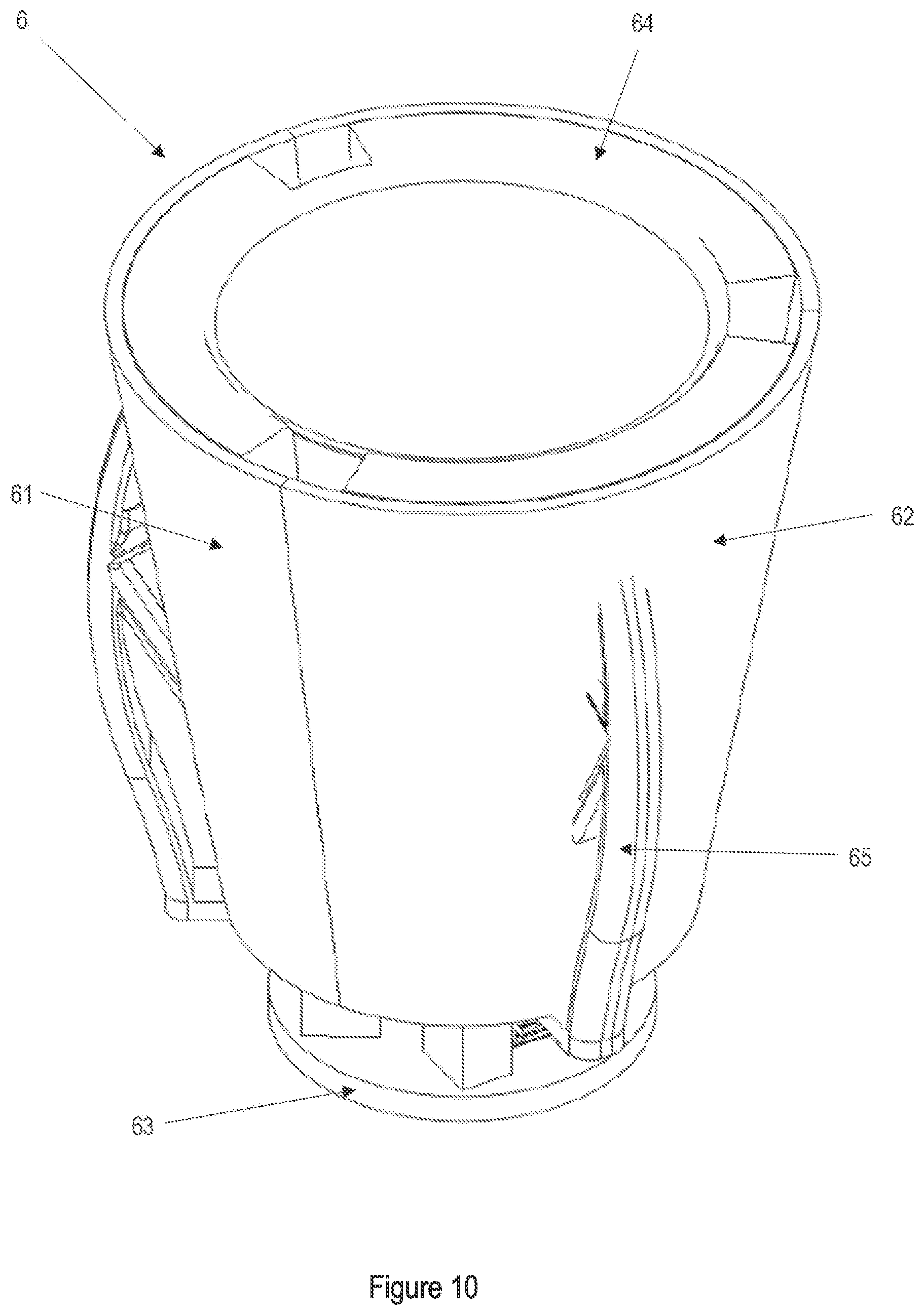Patent US12377606 Figure 9 – Nozzle and system for three-dimensional ink printing