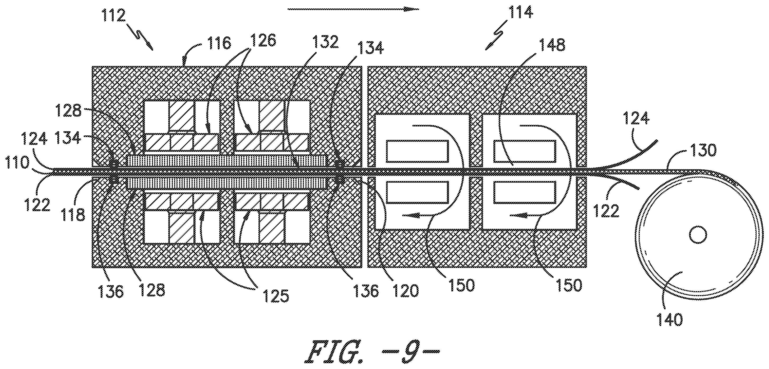 Patent US12377617 Figure 7 – System and method for manufacturing panels for use in wind turbine rotor blade components