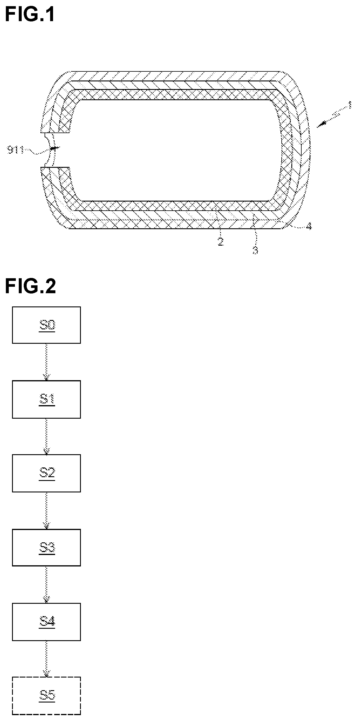 Patent US12377620 Figure 1 – Method for producing a composite cylindrical tank and composite tank produced by this method