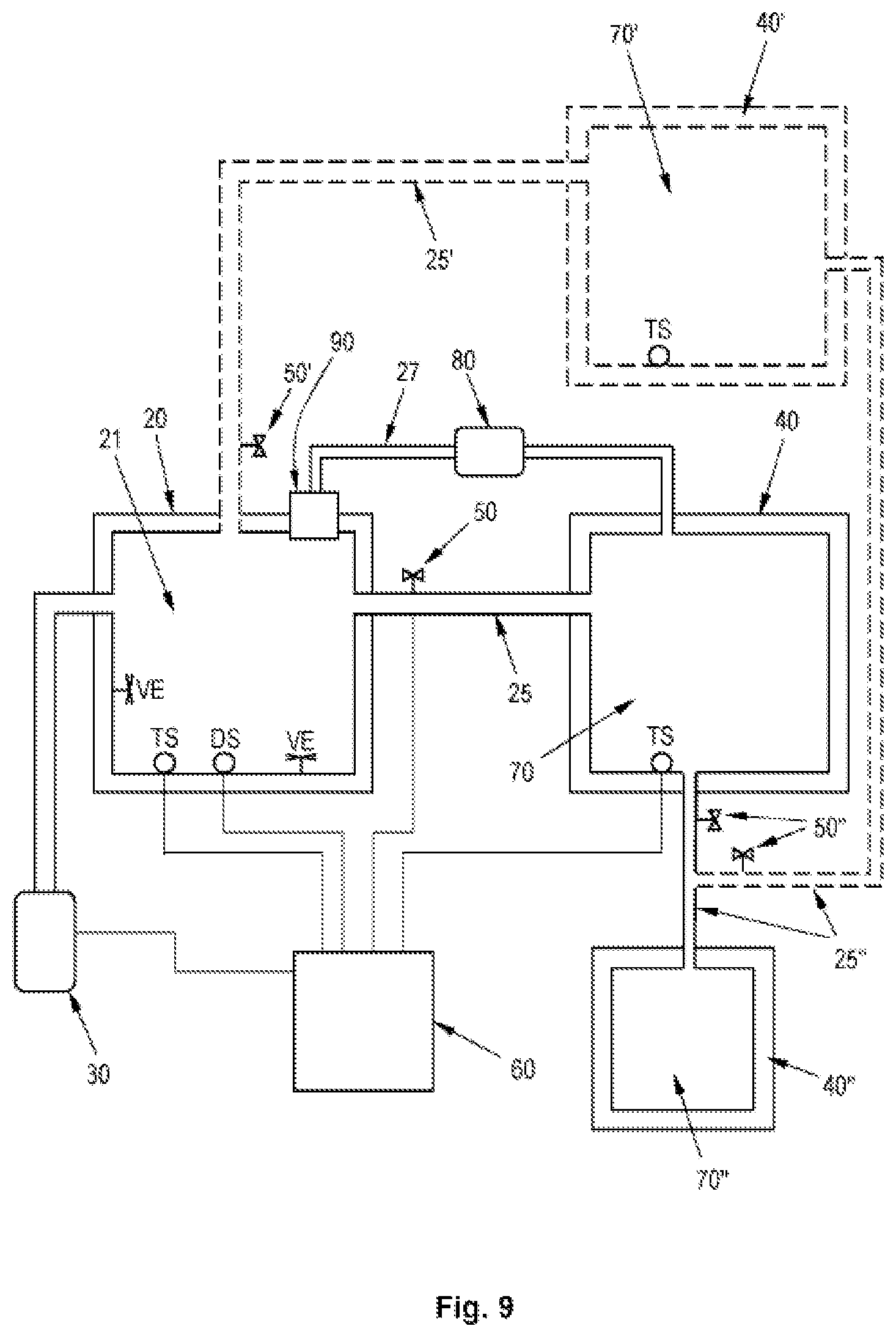Patent US12377621 Figure 9 – Method for treating the surface of moulded parts