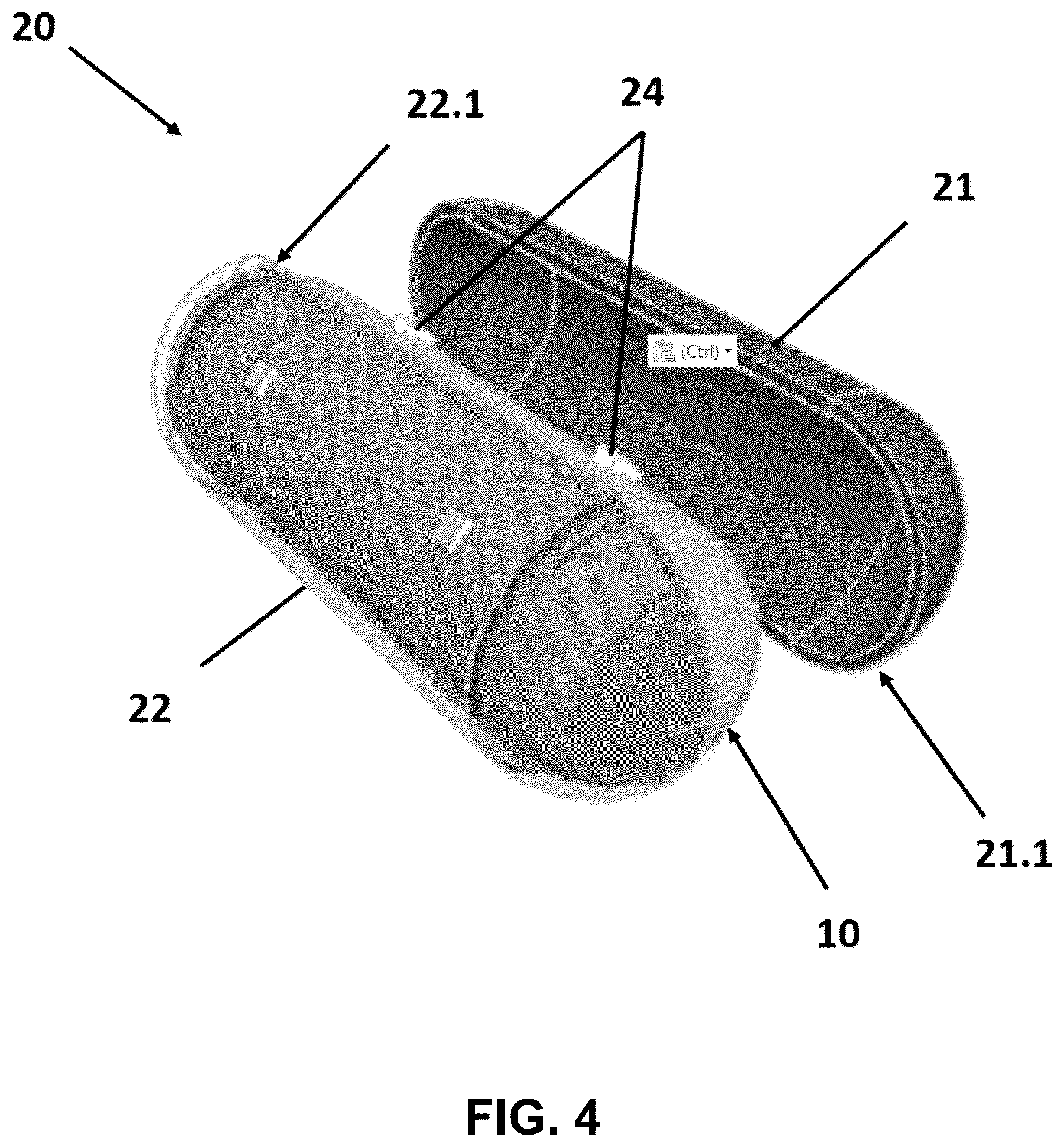 Patent US12377623 Figure 4 – Method for manufacturing a vessel and a double-wall tank