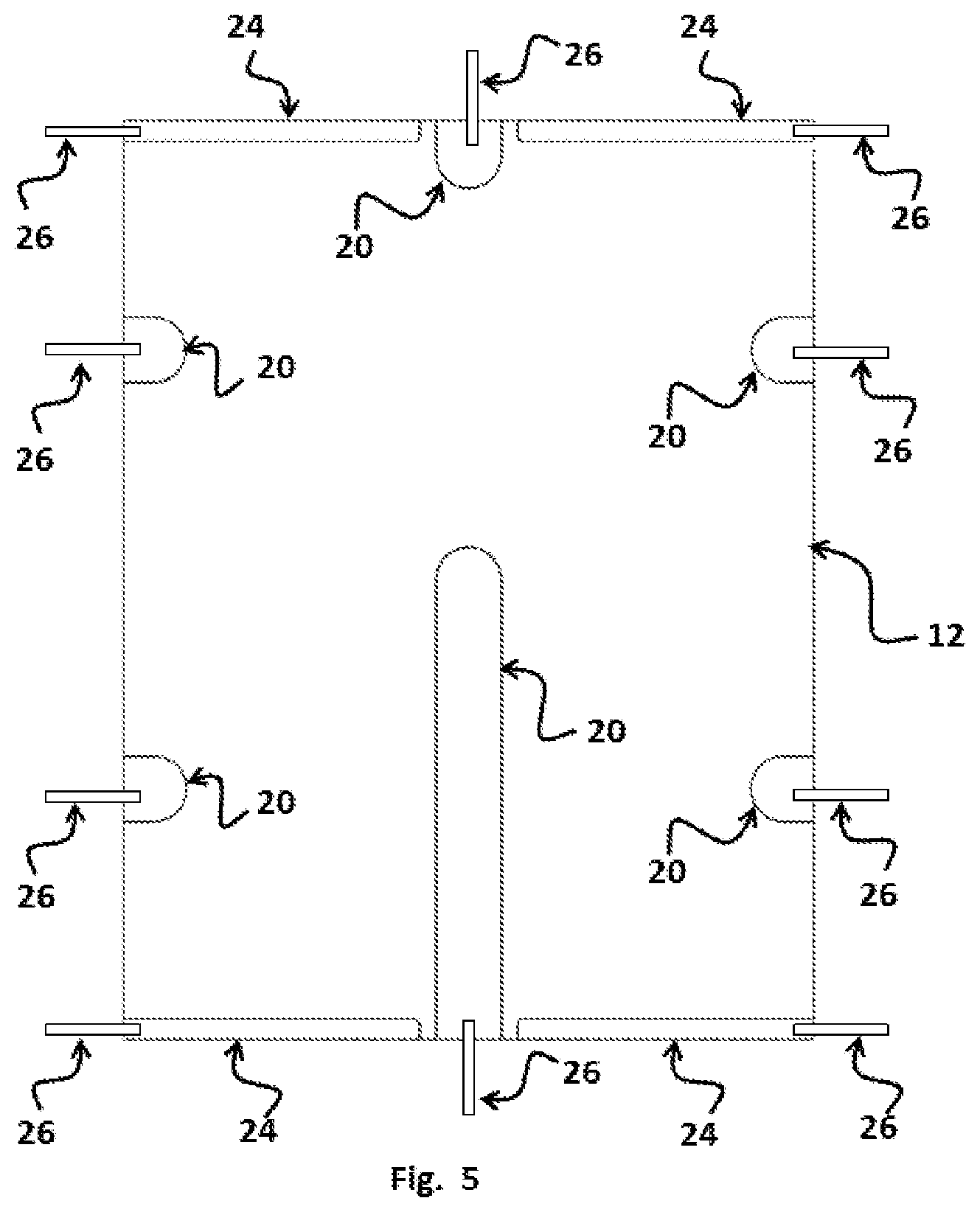 Patent US12377638 Figure 5 – Switchable laminate with touch control