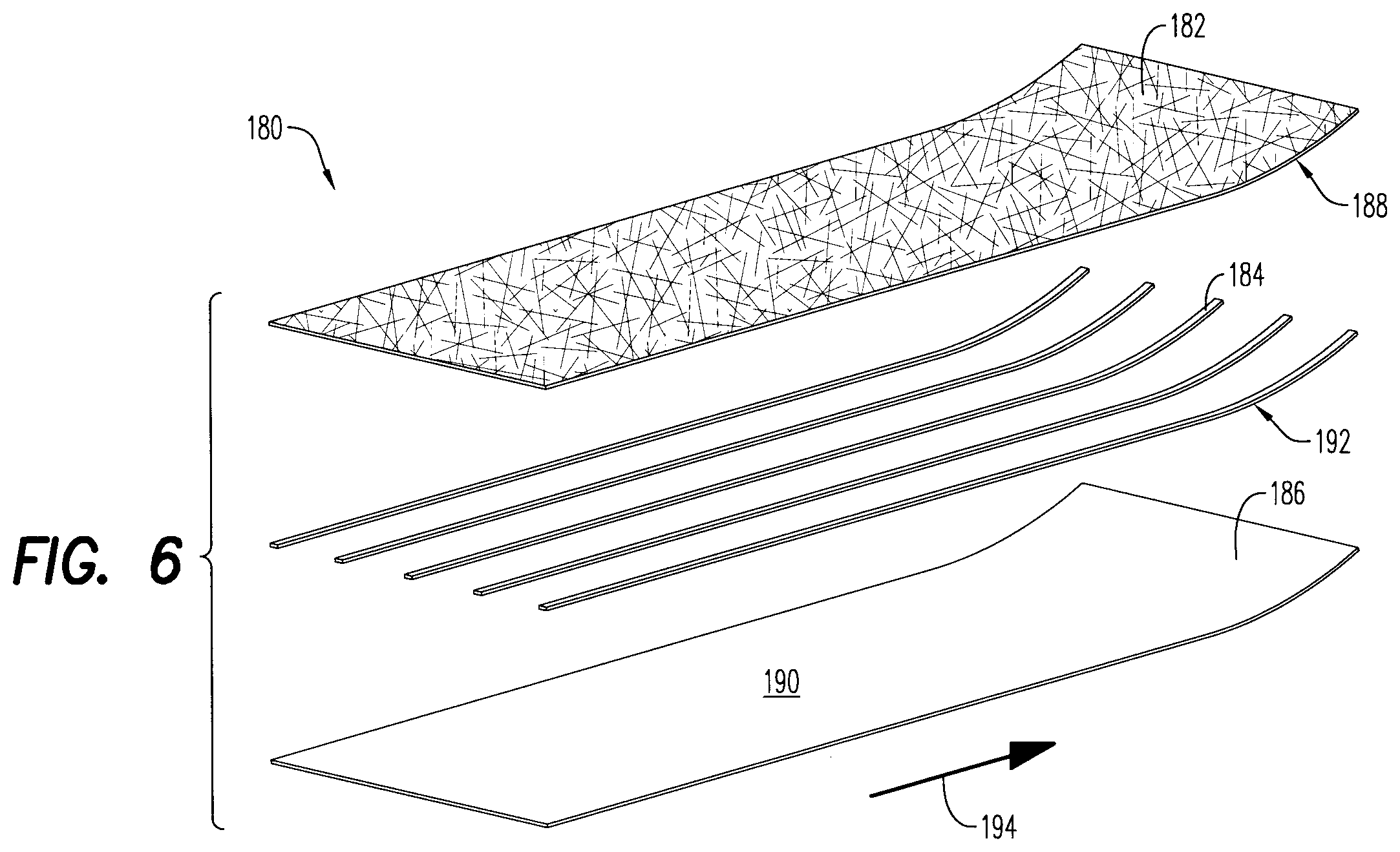 Patent US12377644 Figure 6 – Carrier material layer