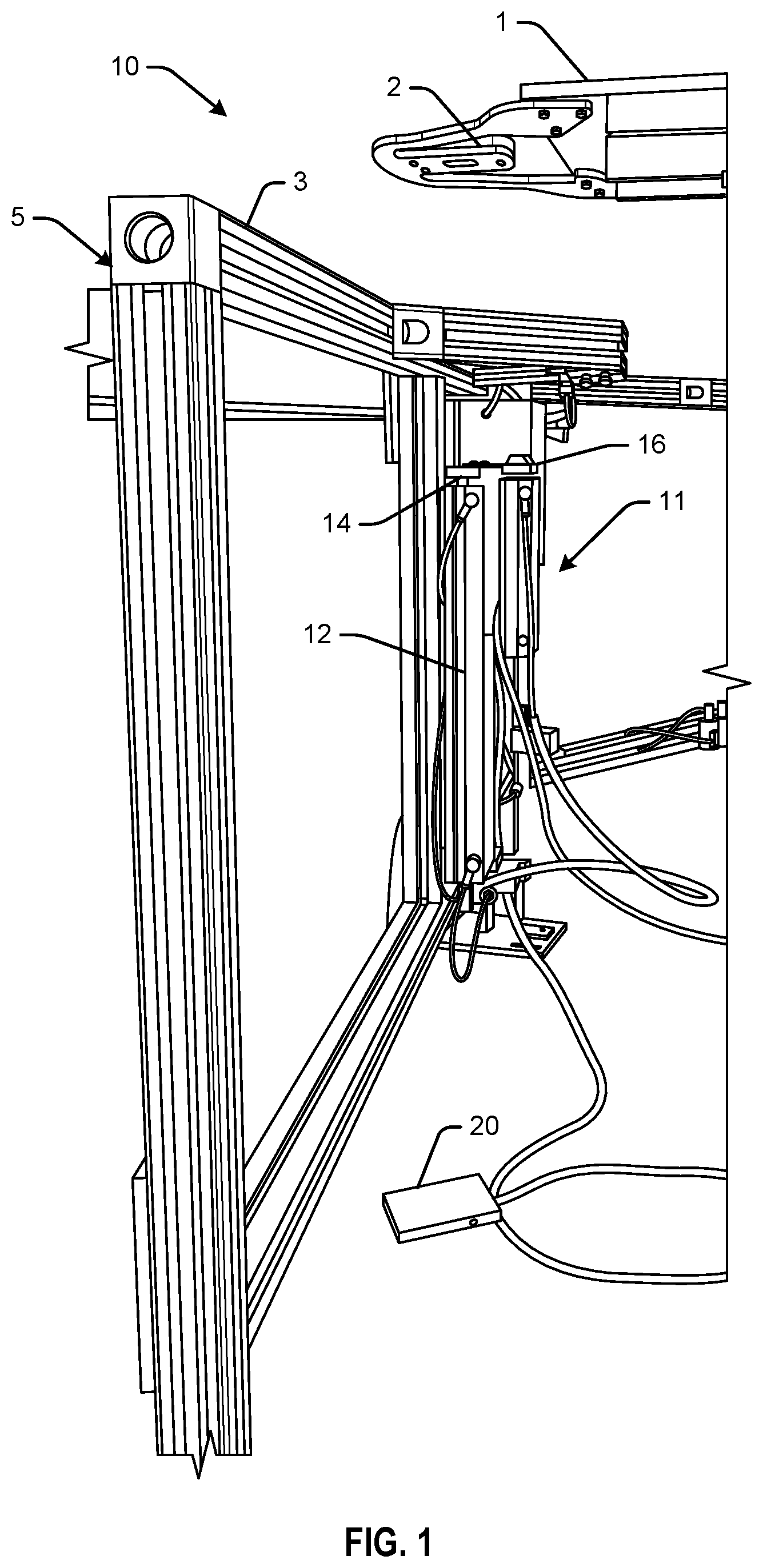 Patent US12377647 Figure 1 – Automated loading and unloading system for textile printing