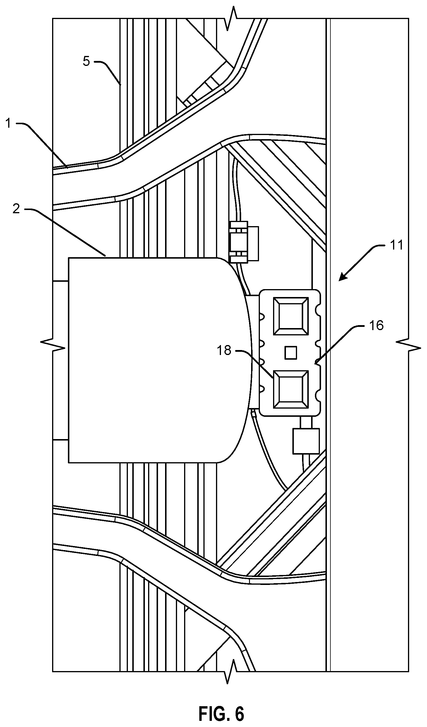 Patent US12377647 Figure 6 – Automated loading and unloading system for textile printing