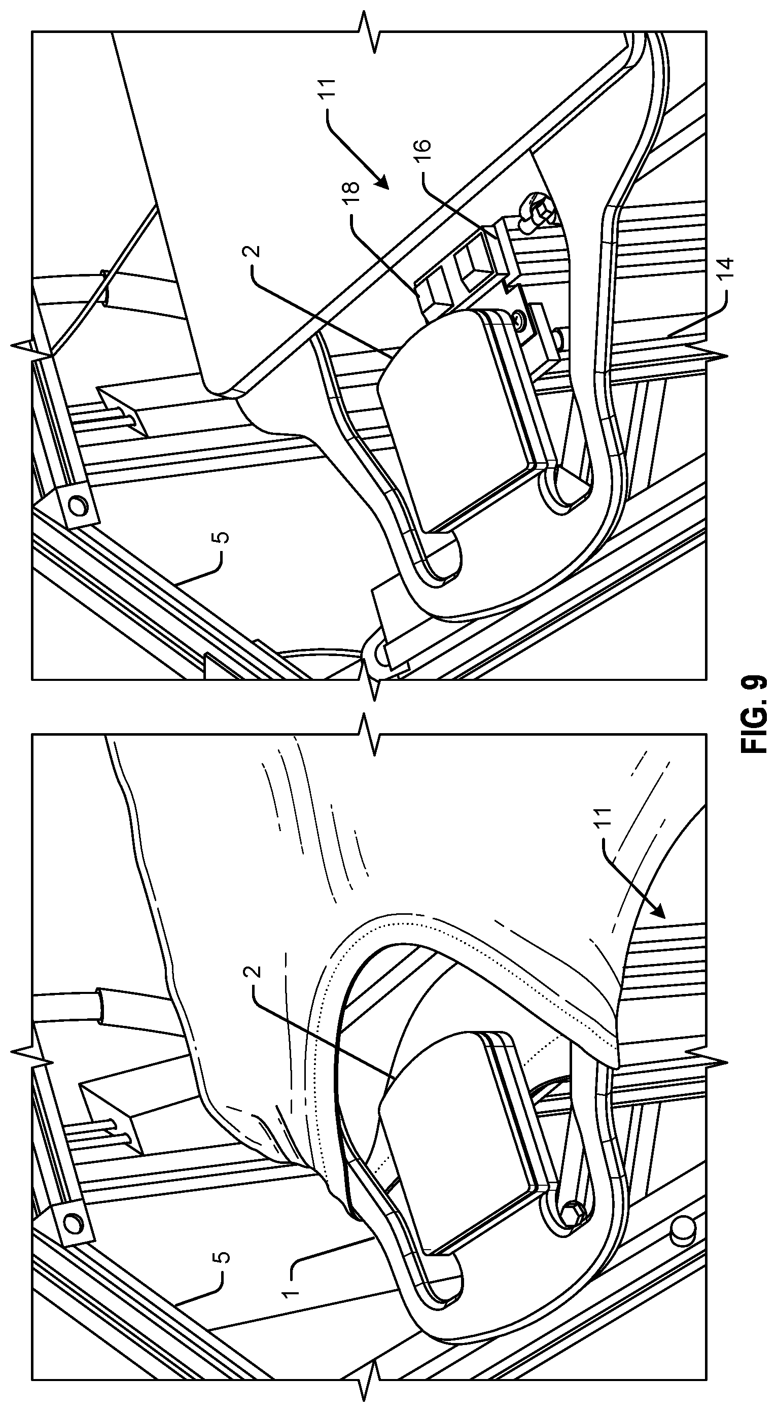 Patent US12377647 Figure 9 – Automated loading and unloading system for textile printing