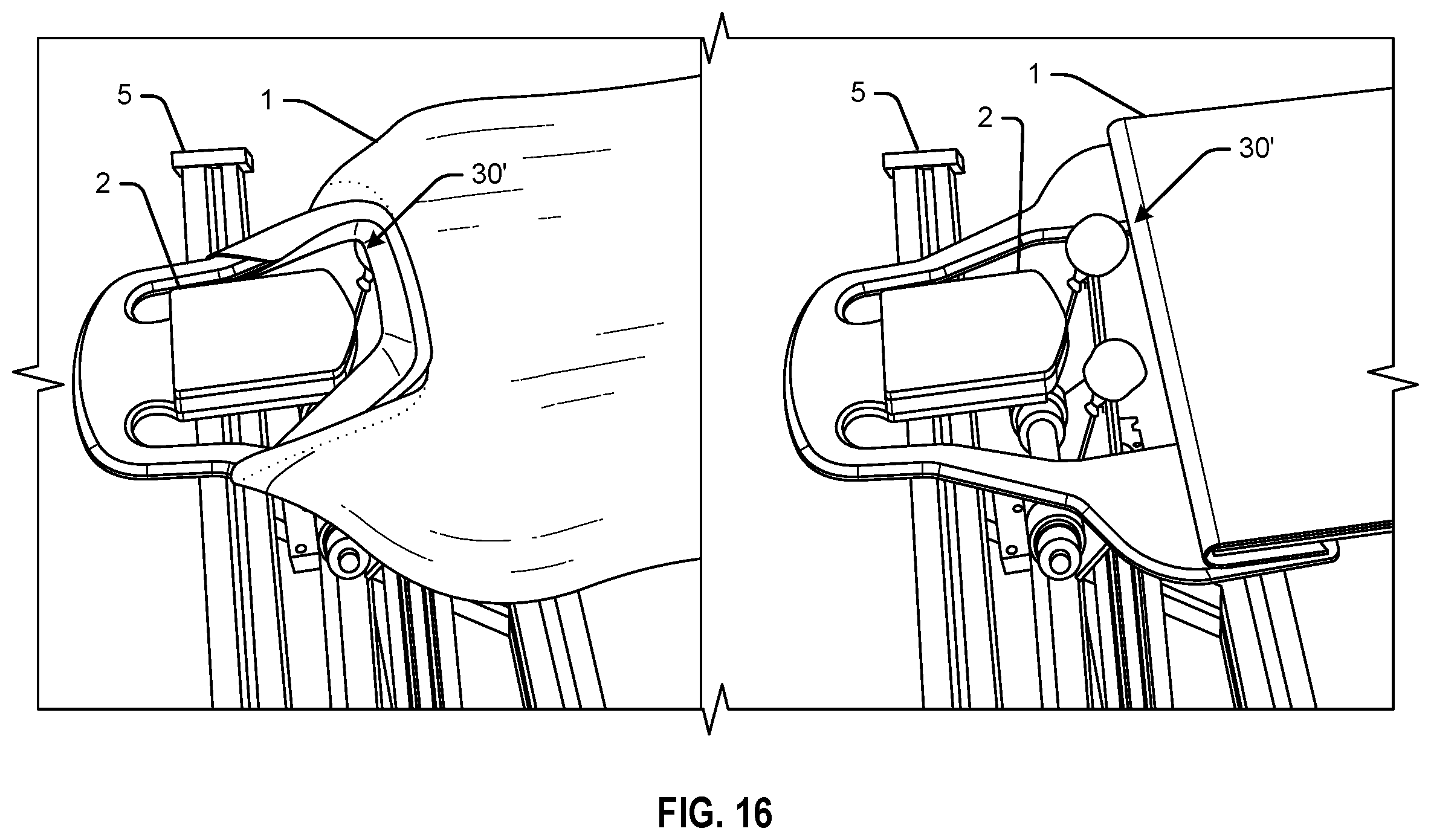 Patent US12377647 Figure 16 – Automated loading and unloading system for textile printing