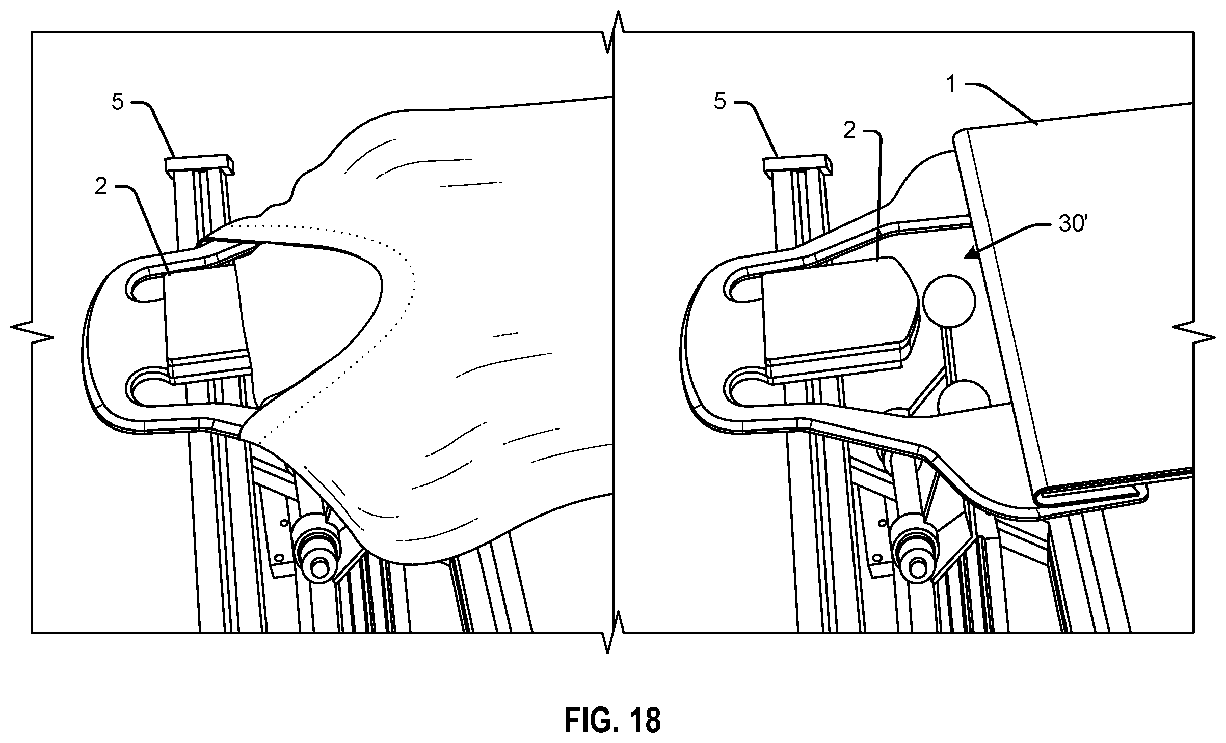 Patent US12377647 Figure 18 – Automated loading and unloading system for textile printing
