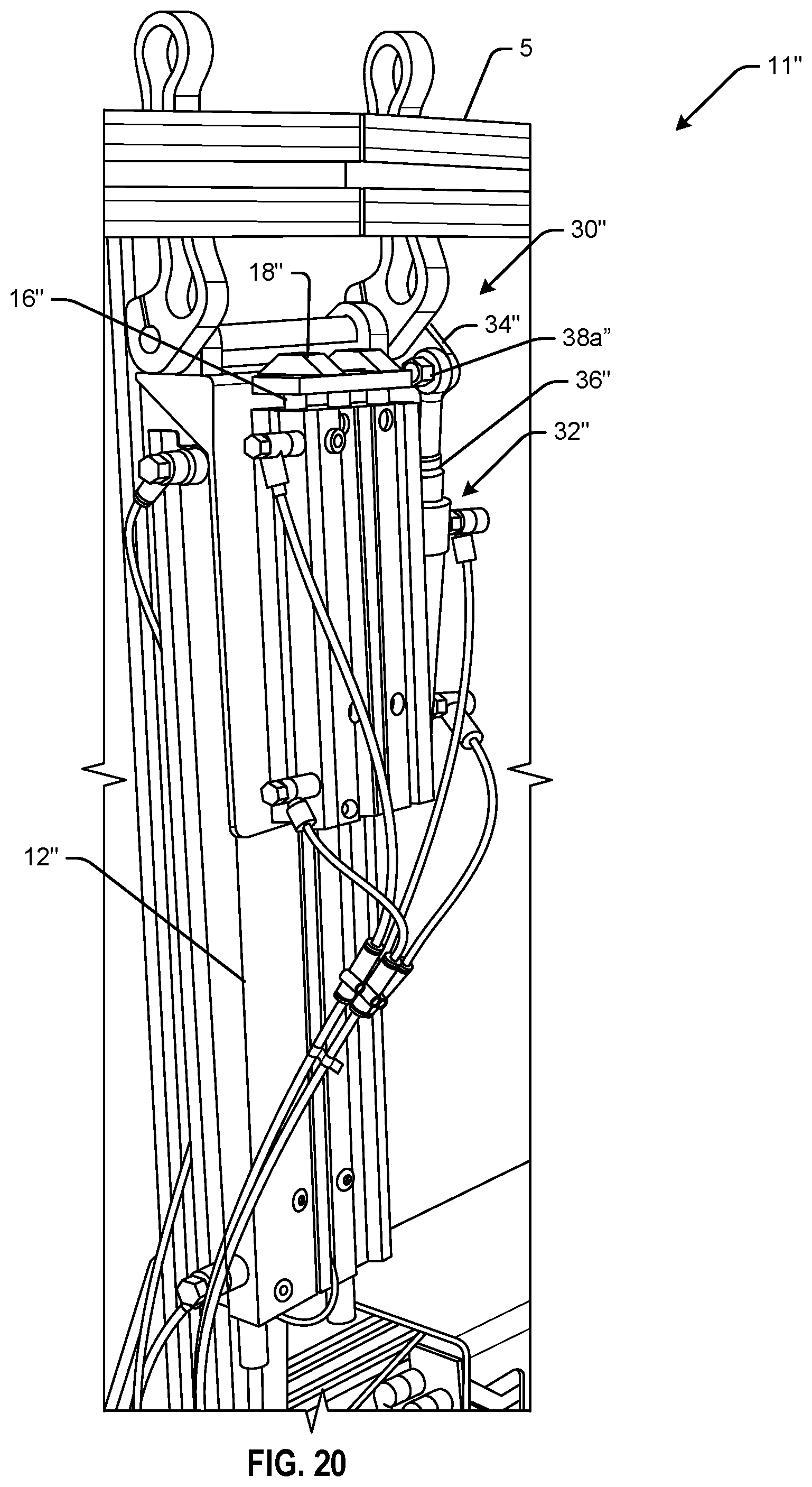Patent US12377647 Figure 20 – Automated loading and unloading system for textile printing