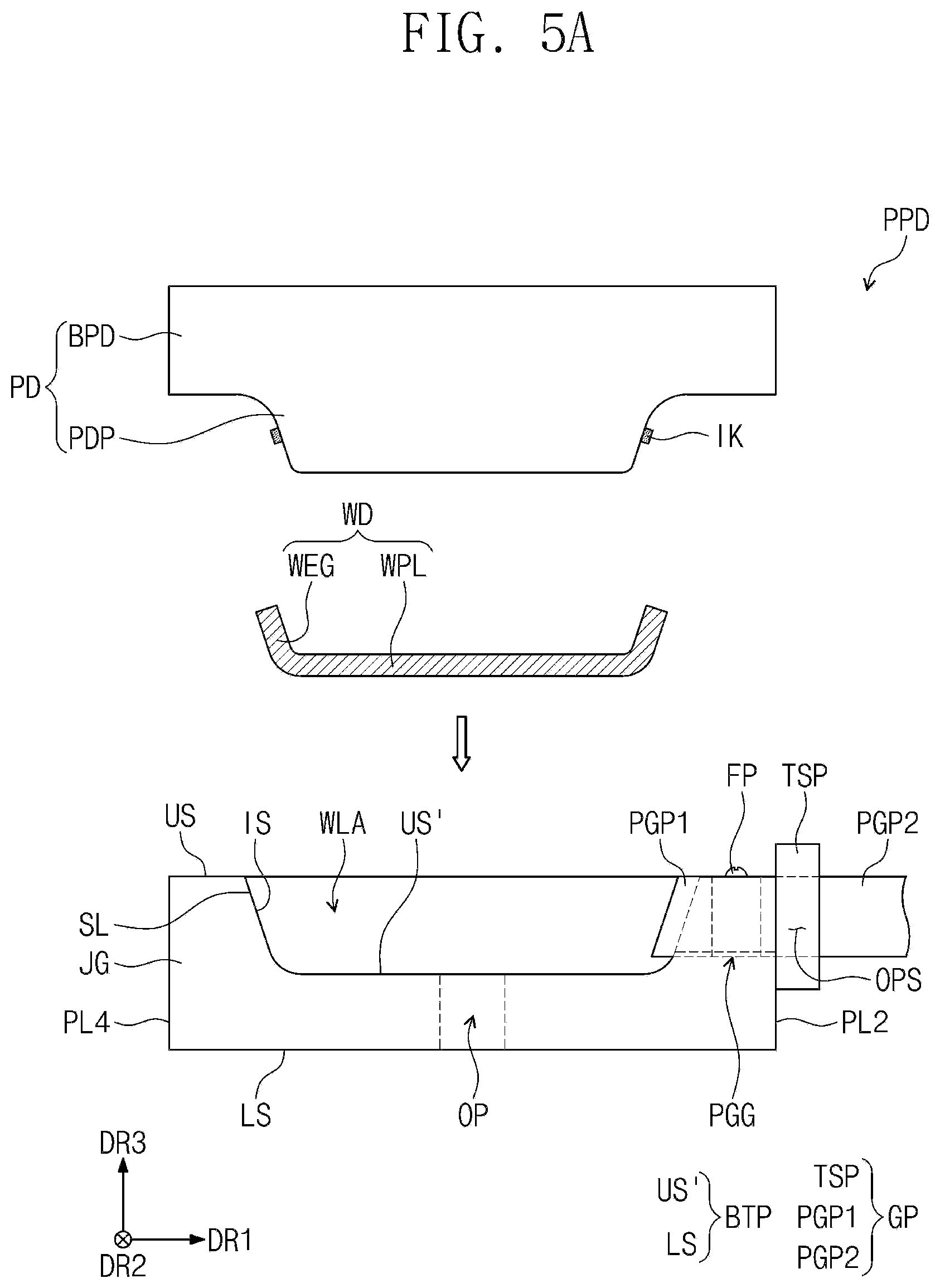 Patent US12377648 Figure 5 – Pad printing device and window printing method using the same