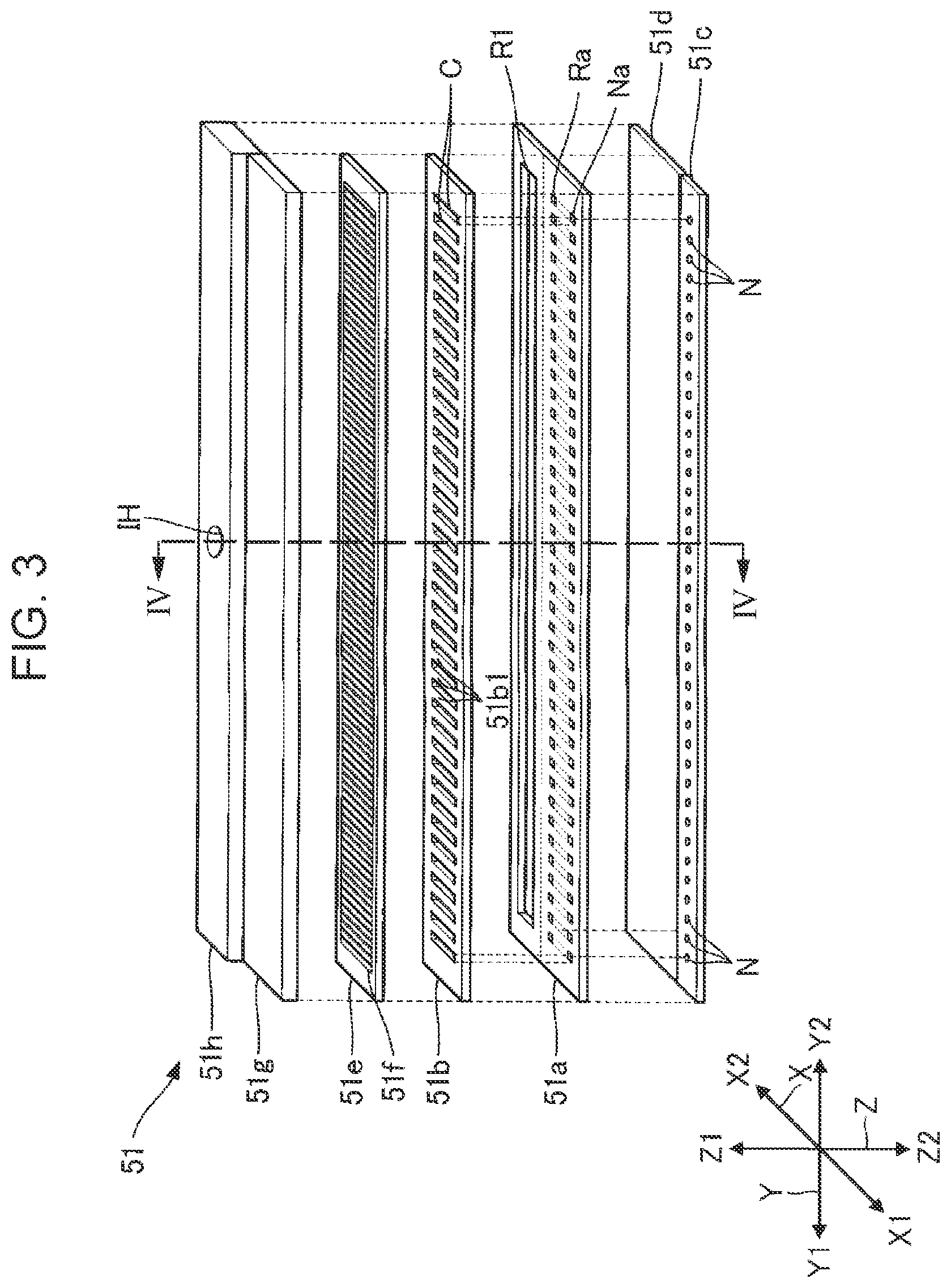 Patent US12377651 Figure 3 – Liquid discharge head and liquid discharge apparatus