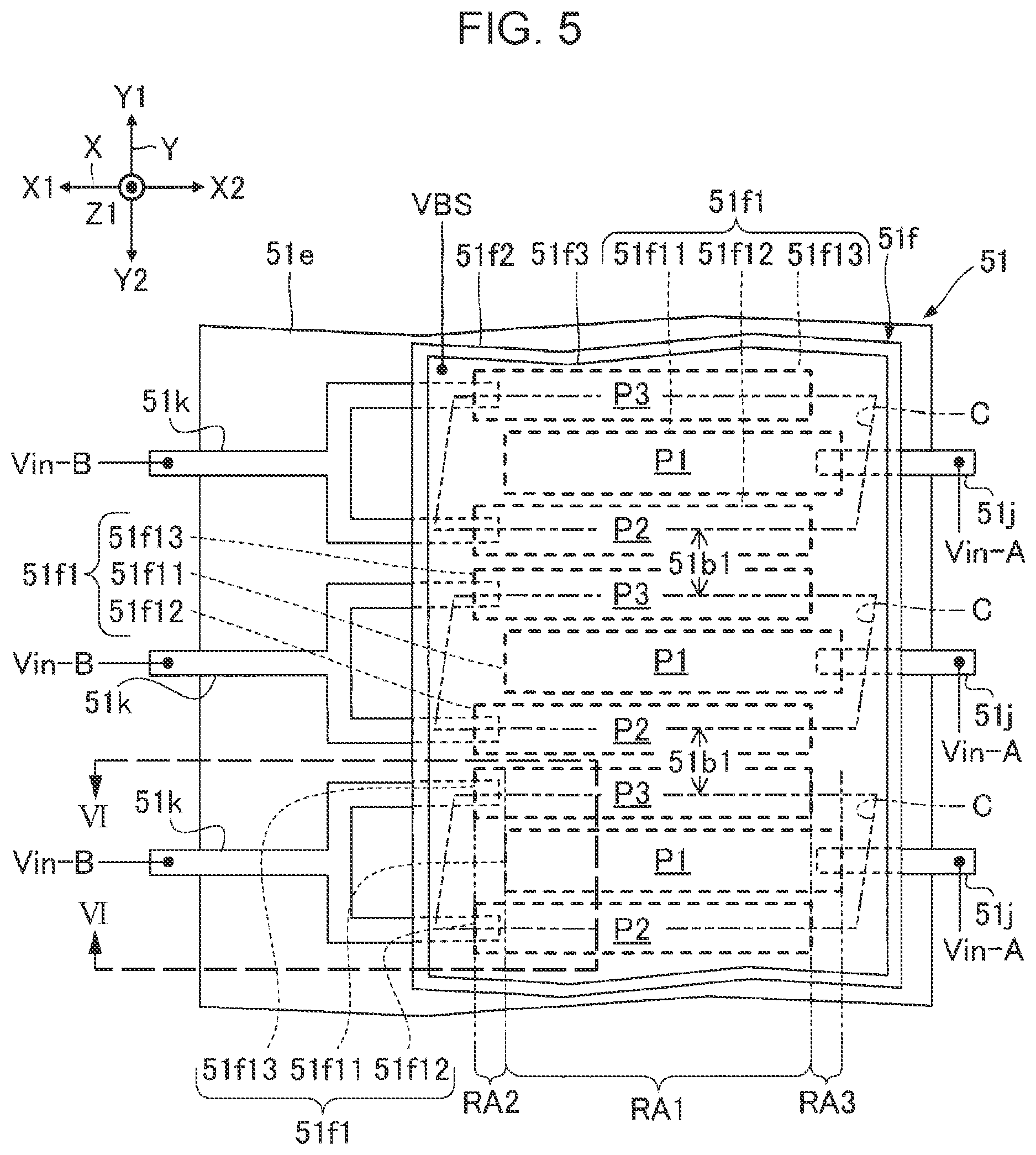 Patent US12377651 Figure 5 – Liquid discharge head and liquid discharge apparatus