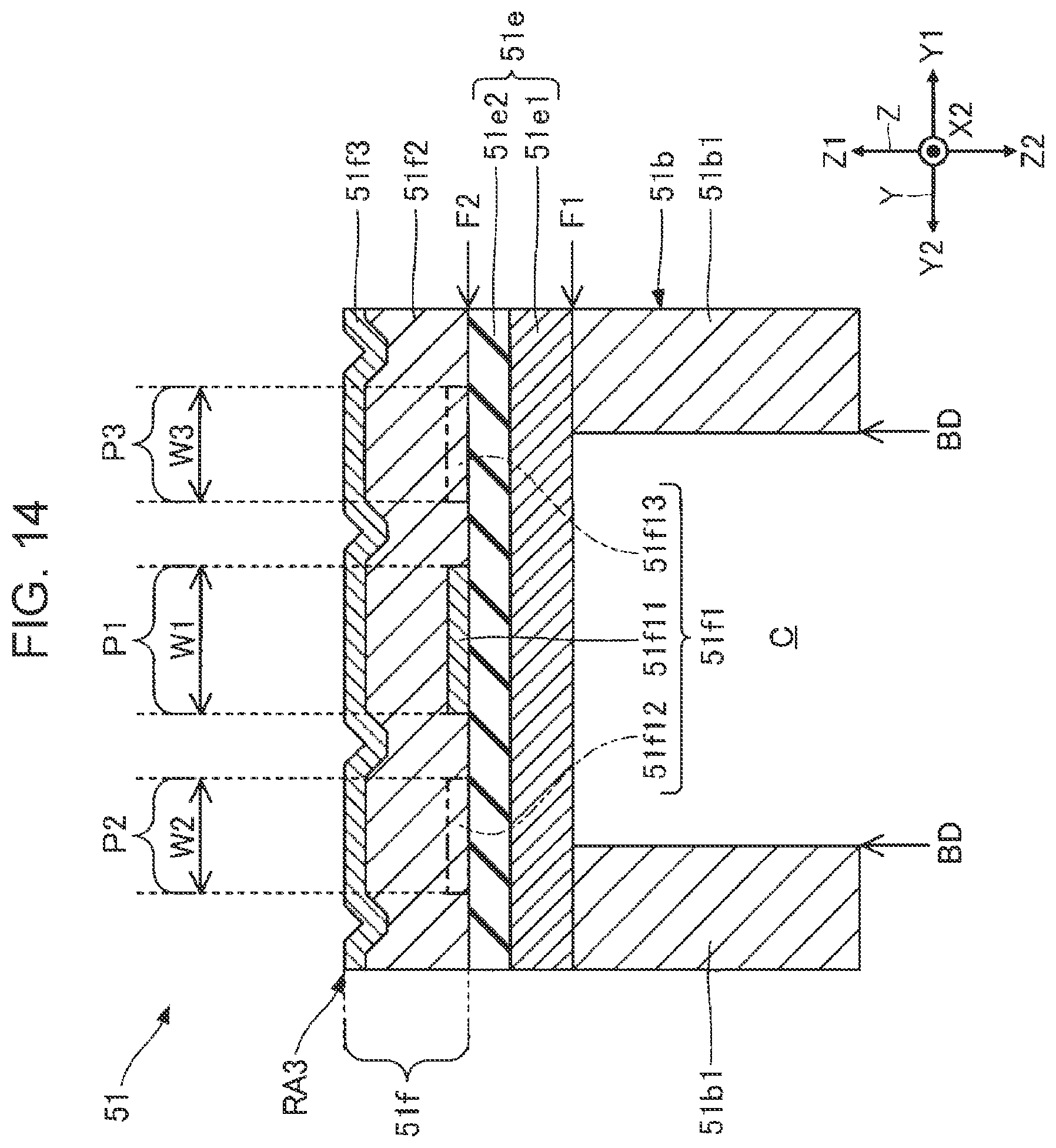 Patent US12377651 Figure 13 – Liquid discharge head and liquid discharge apparatus