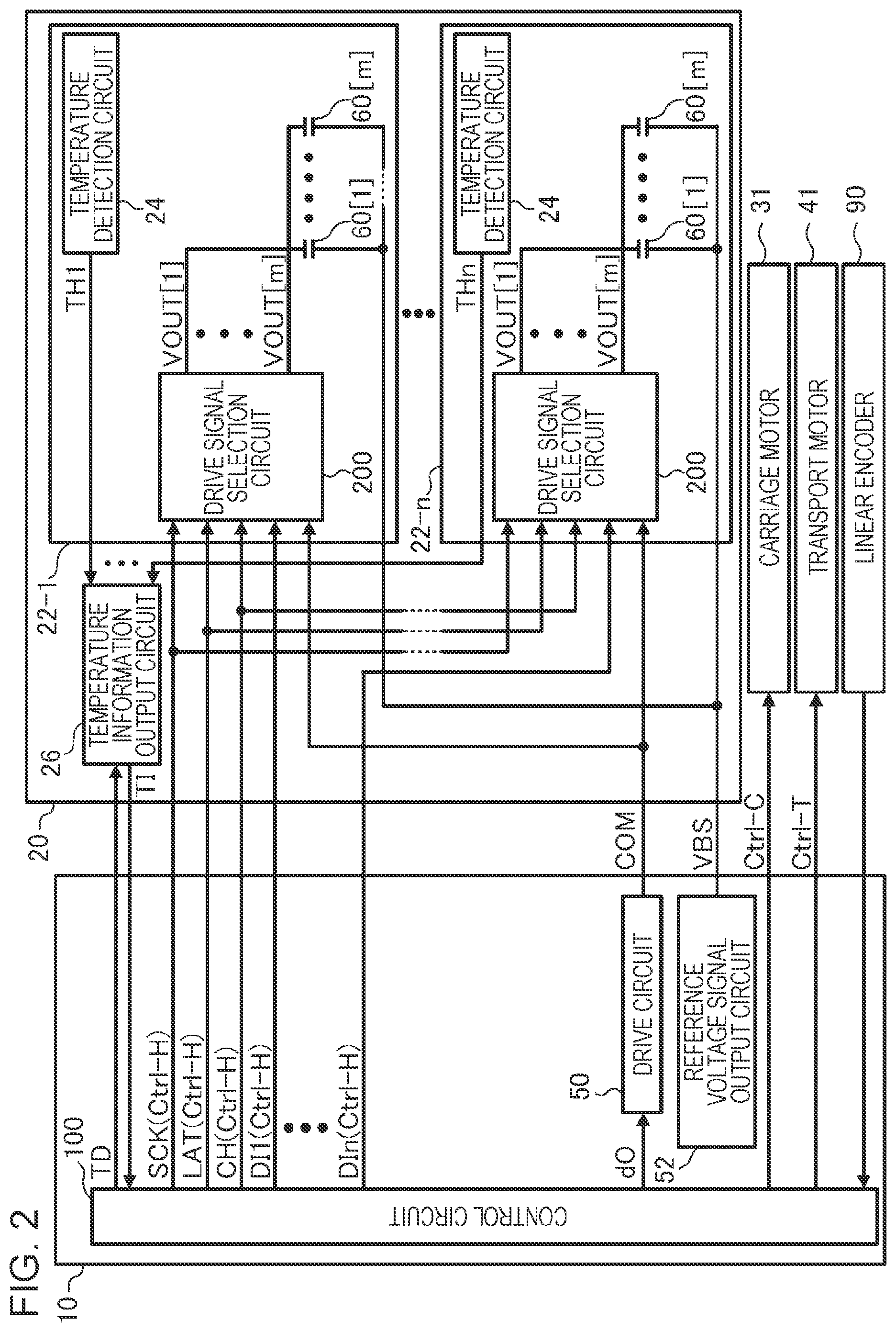 Patent US12377652 Figure 2 – Liquid ejection apparatus and print head