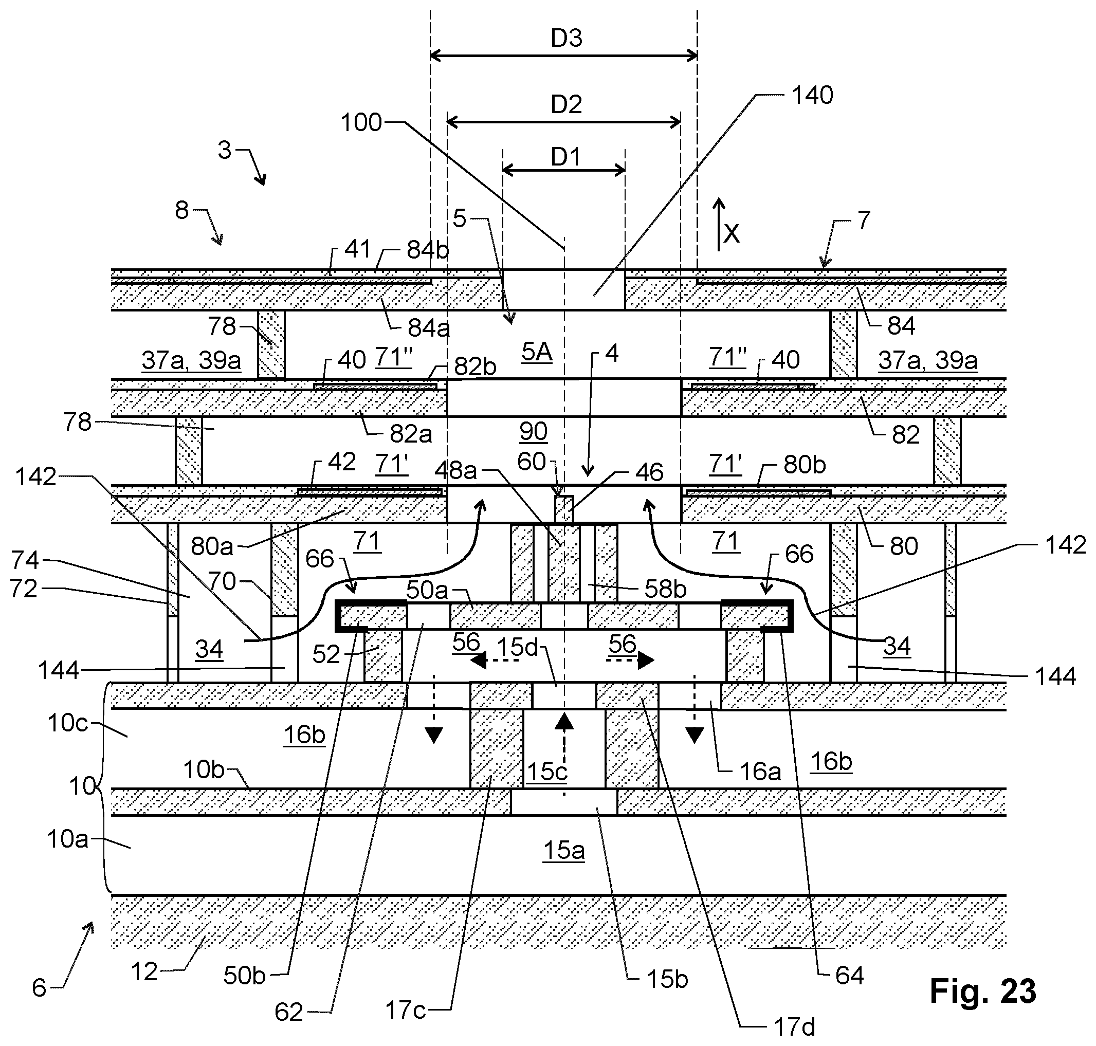 Patent US12377653 Figure 14 – Inkjet printing system with nozzle evaporator