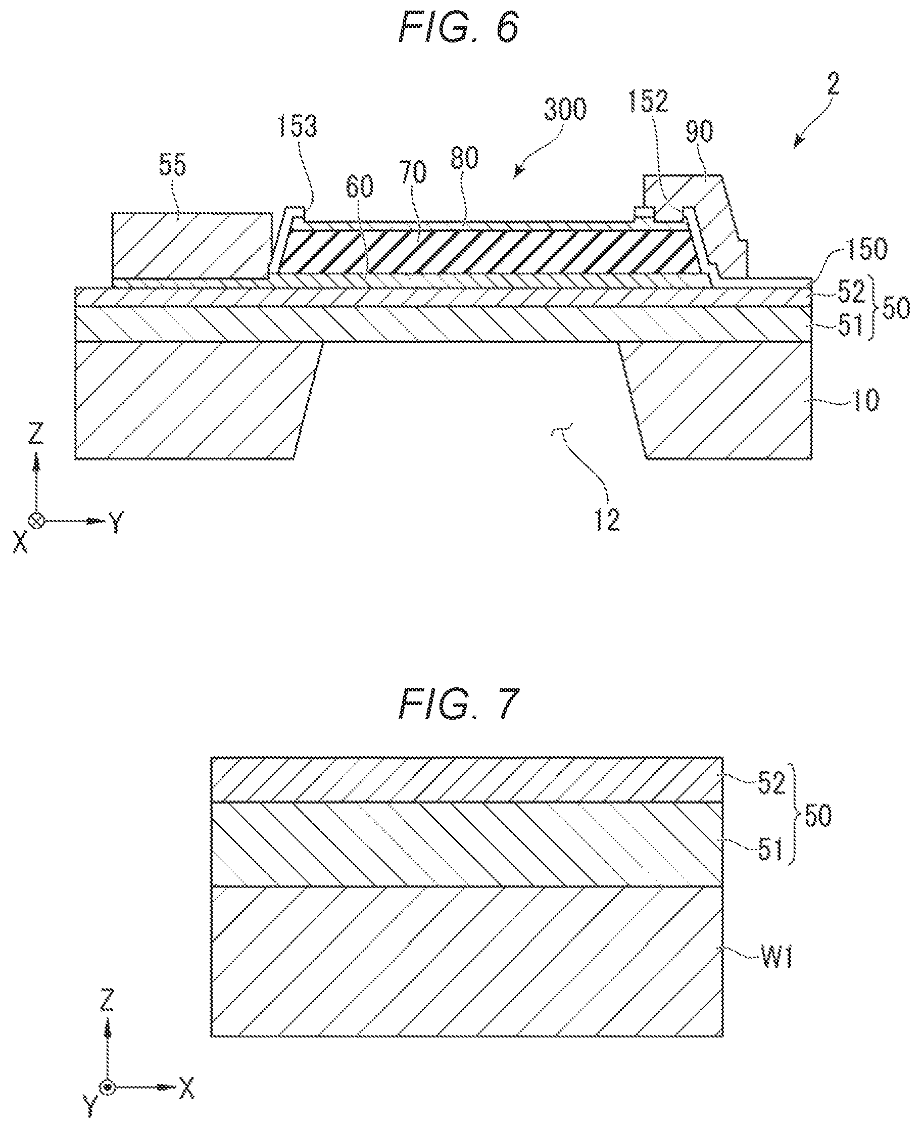 Patent US12377654 Figure 4 – Piezoelectric actuator and manufacturing method thereof, liquid droplet discharge head, and ultrasonic device