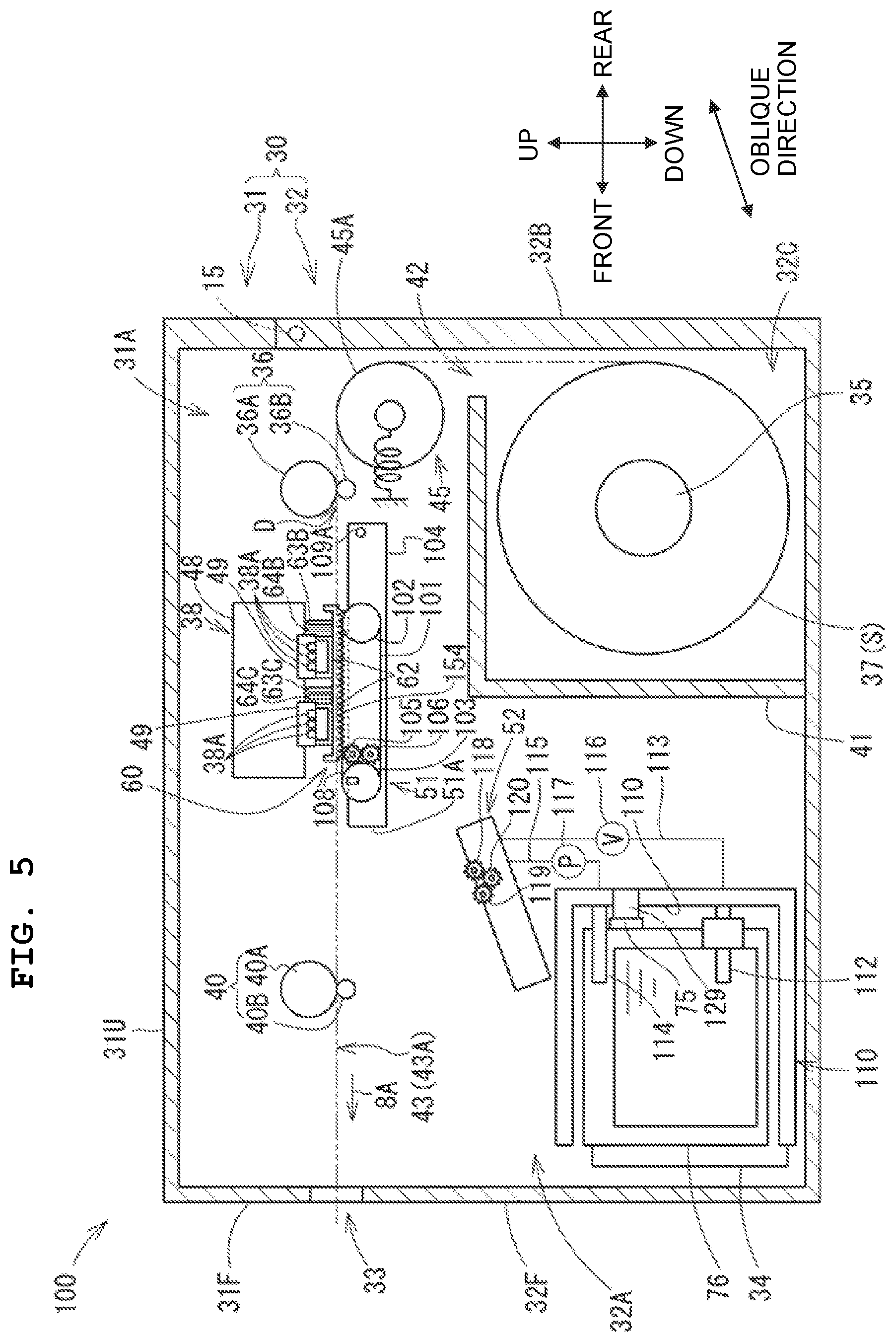 Patent US12377657 Figure 5 – Liquid cartridge and liquid supply system