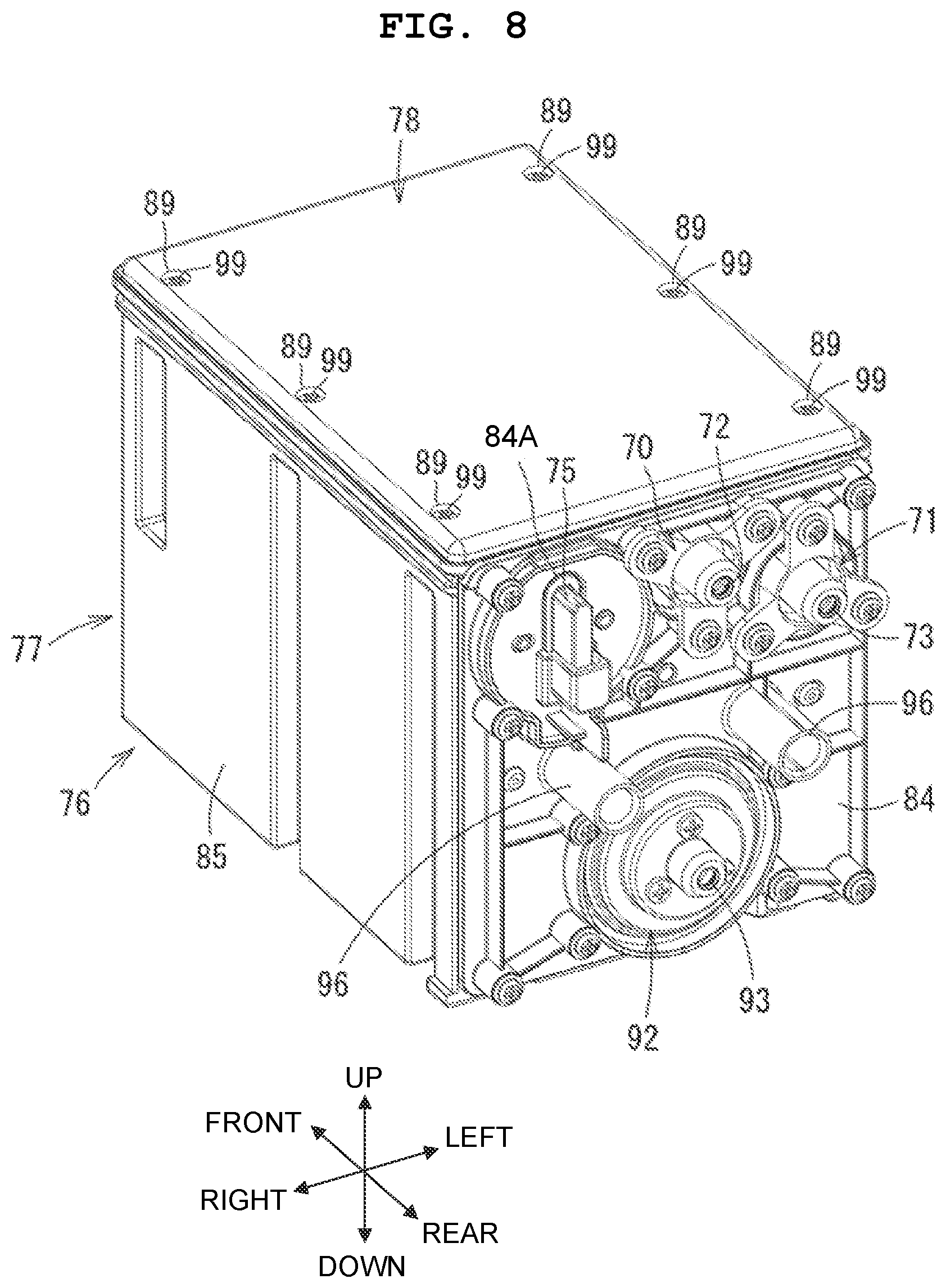Patent US12377657 Figure 8 – Liquid cartridge and liquid supply system