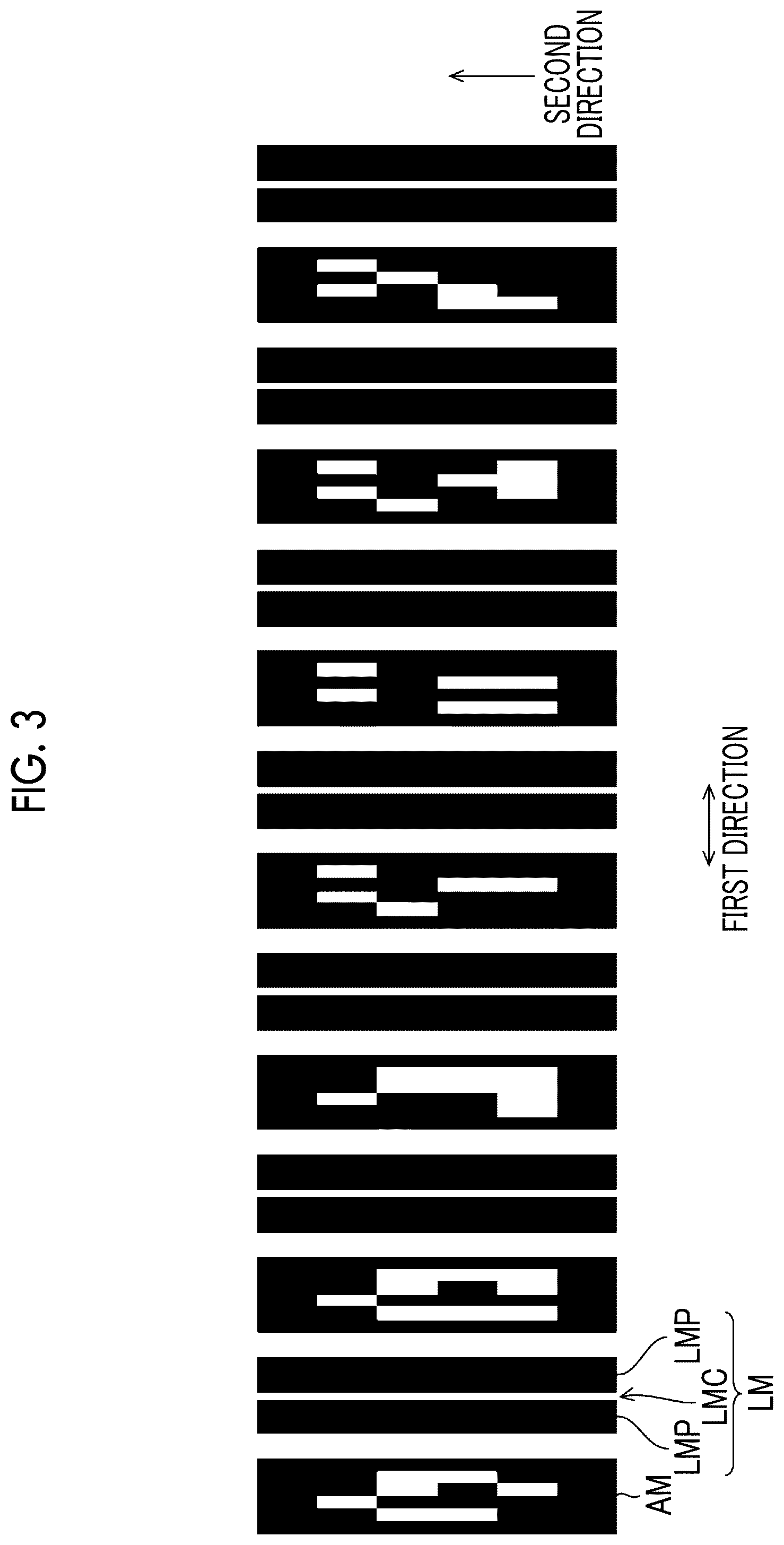 Patent US12377660 Figure 3 – Density unevenness correction data creation method, density unevenness correction data creation apparatus, printing system, program, test chart, and test chart data creation apparatus