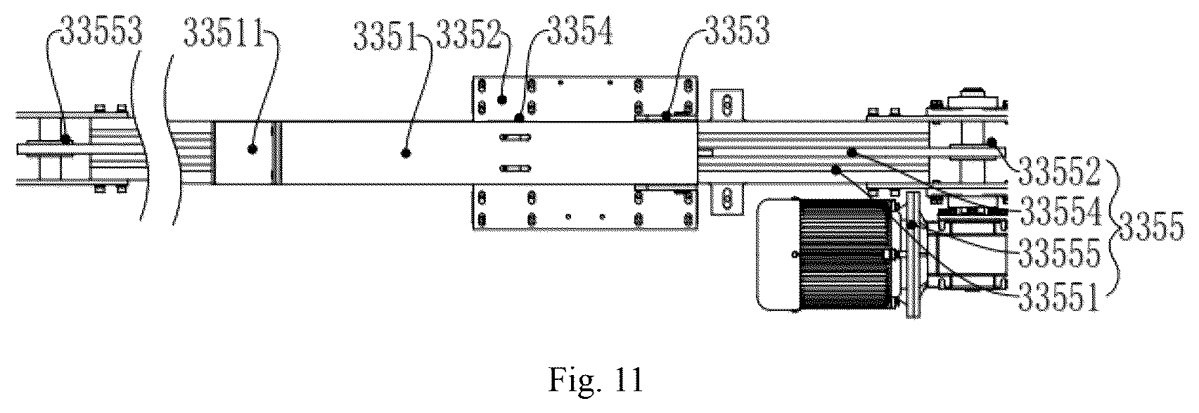 Patent US12377661 Figure 11 – Inkjet processing system for artificial stones and application thereof