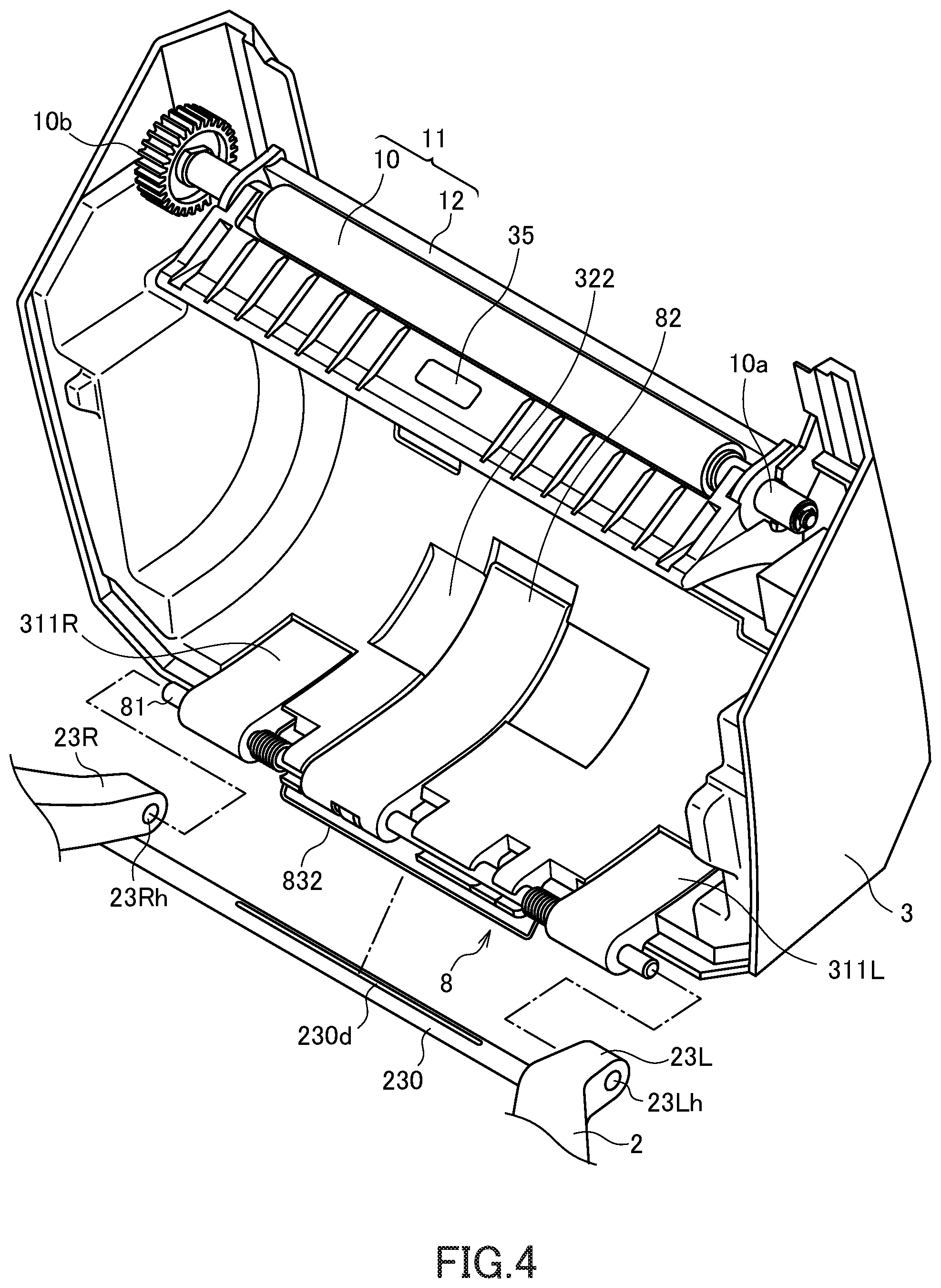 Patent US12377668 Figure 4 – Printer