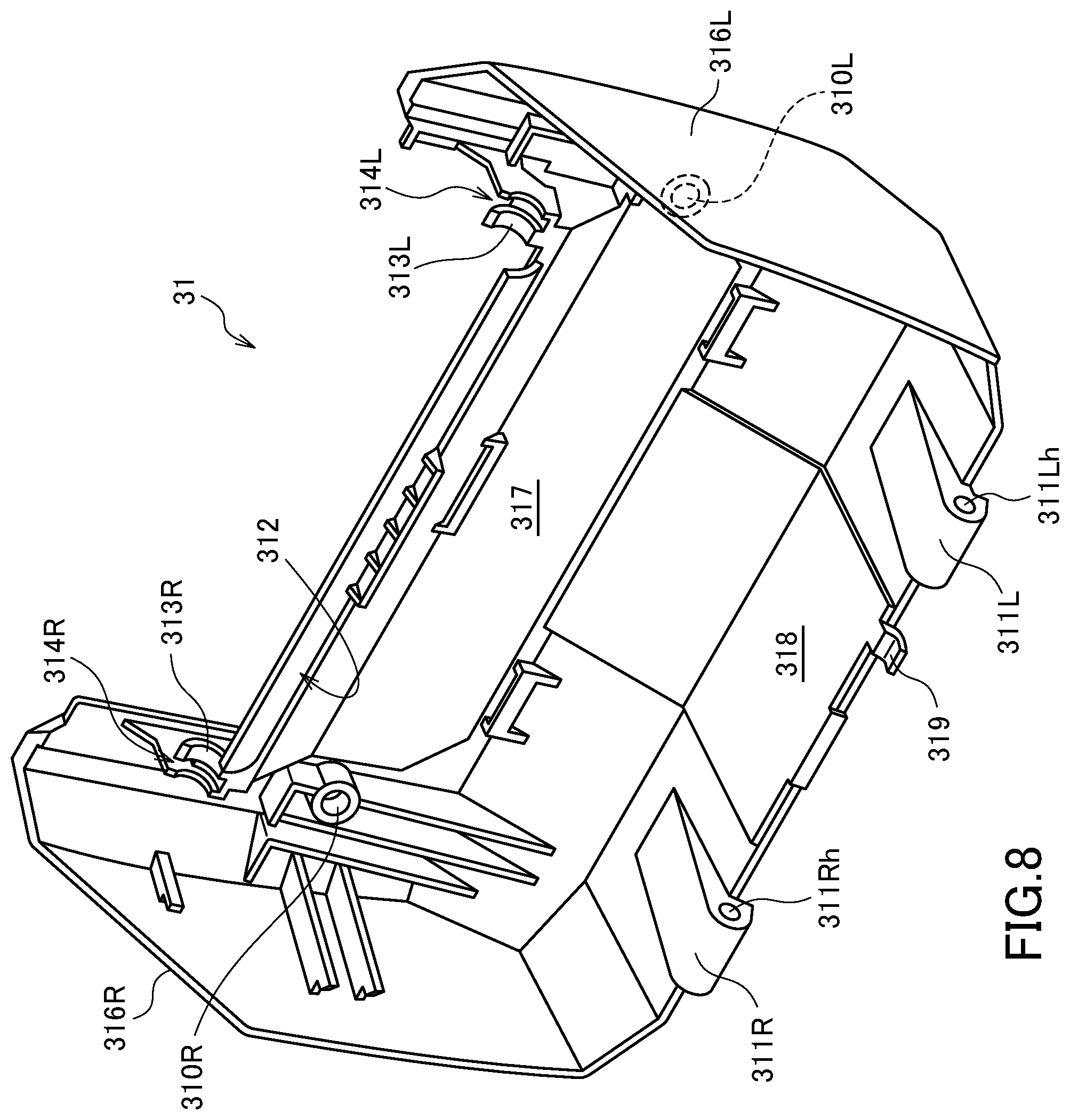 Patent US12377668 Figure 8 – Printer