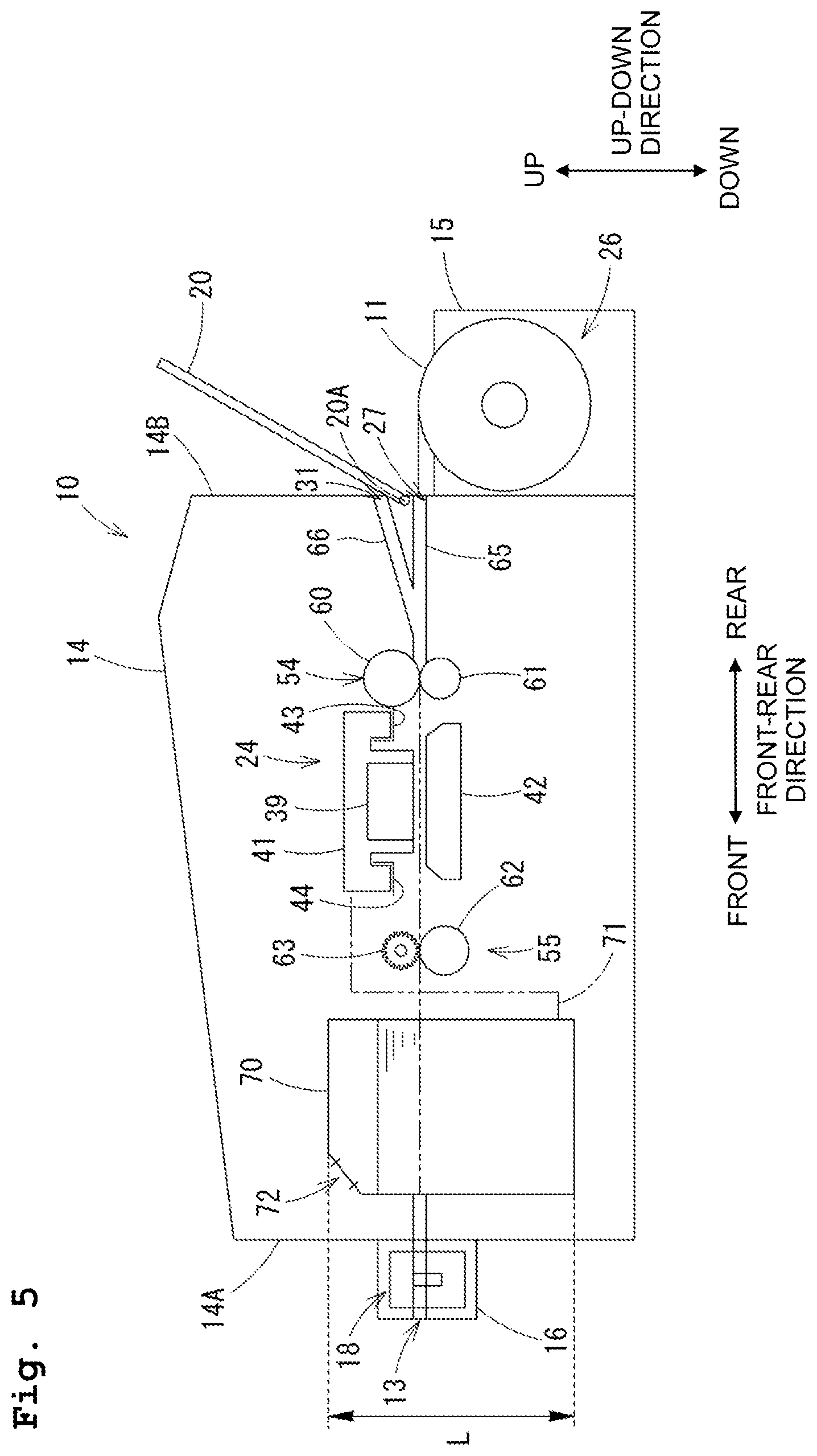 Patent US12377671 Figure 5 – Printing apparatus