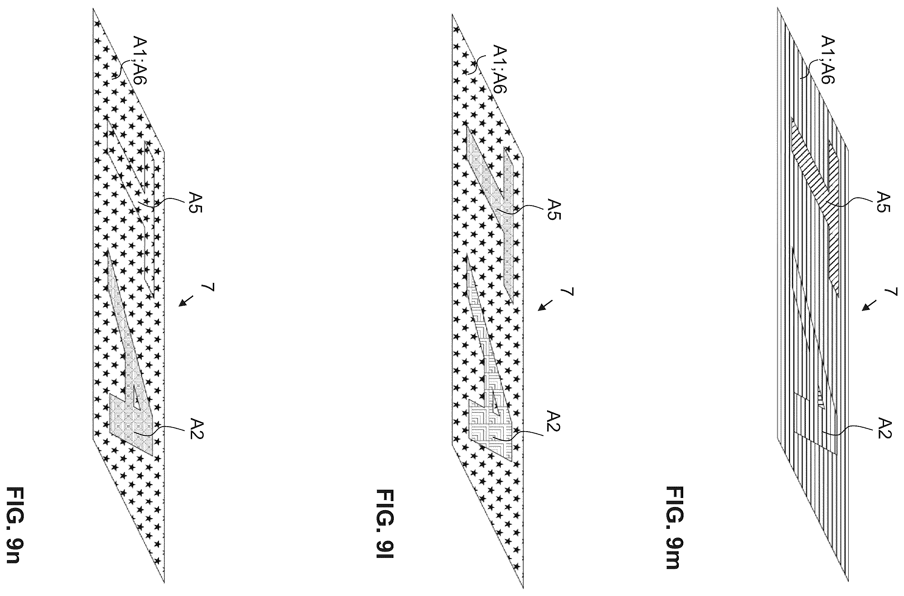 Patent US12377675 Figure 14 – Personalizable multi-colour security features